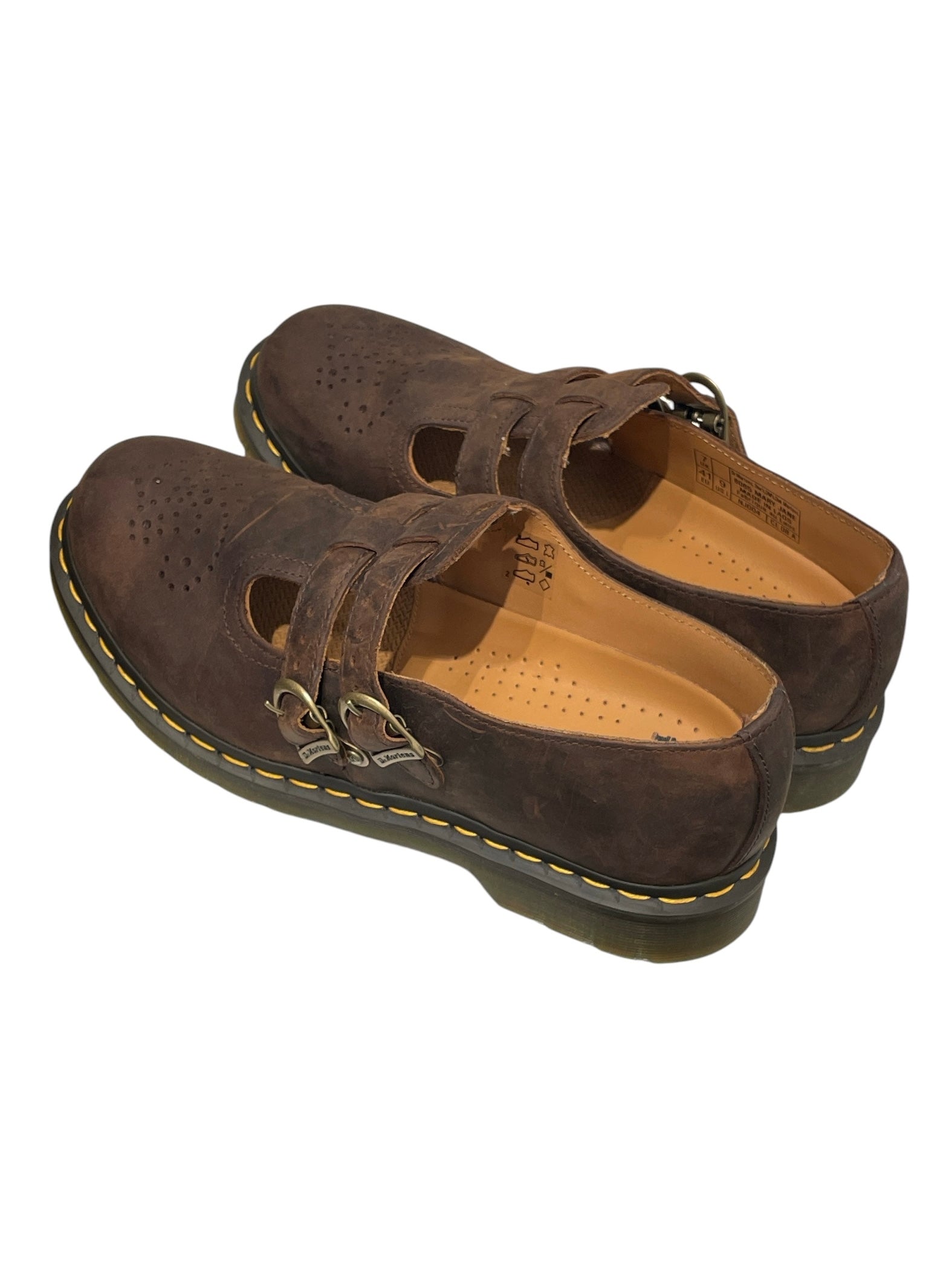 Dr.Martens/Shoes/US 9/Leather/BRW/MARY JANE 8065 DBL STRAP view 2