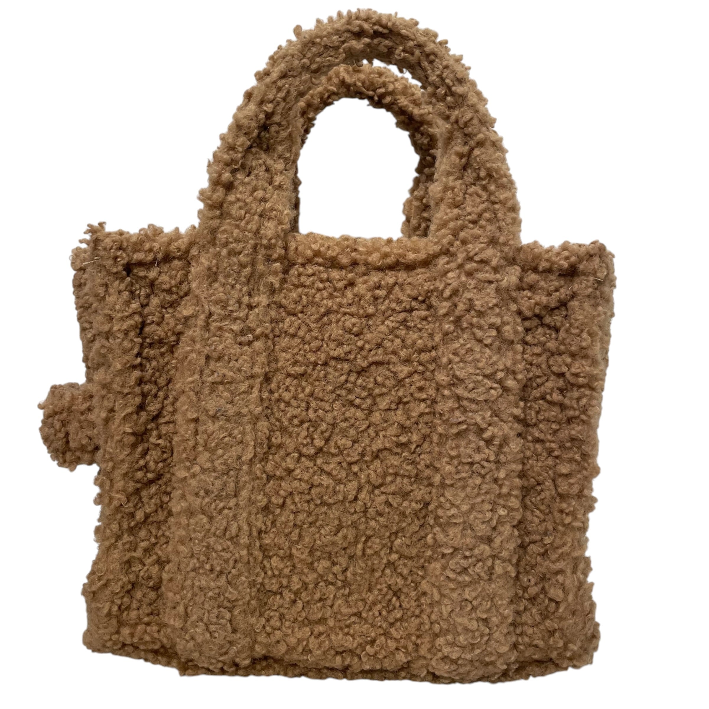 MARC JACOBS/Tote Bag/Fake Fur/BRW/MED TEDDY TOTE view 2