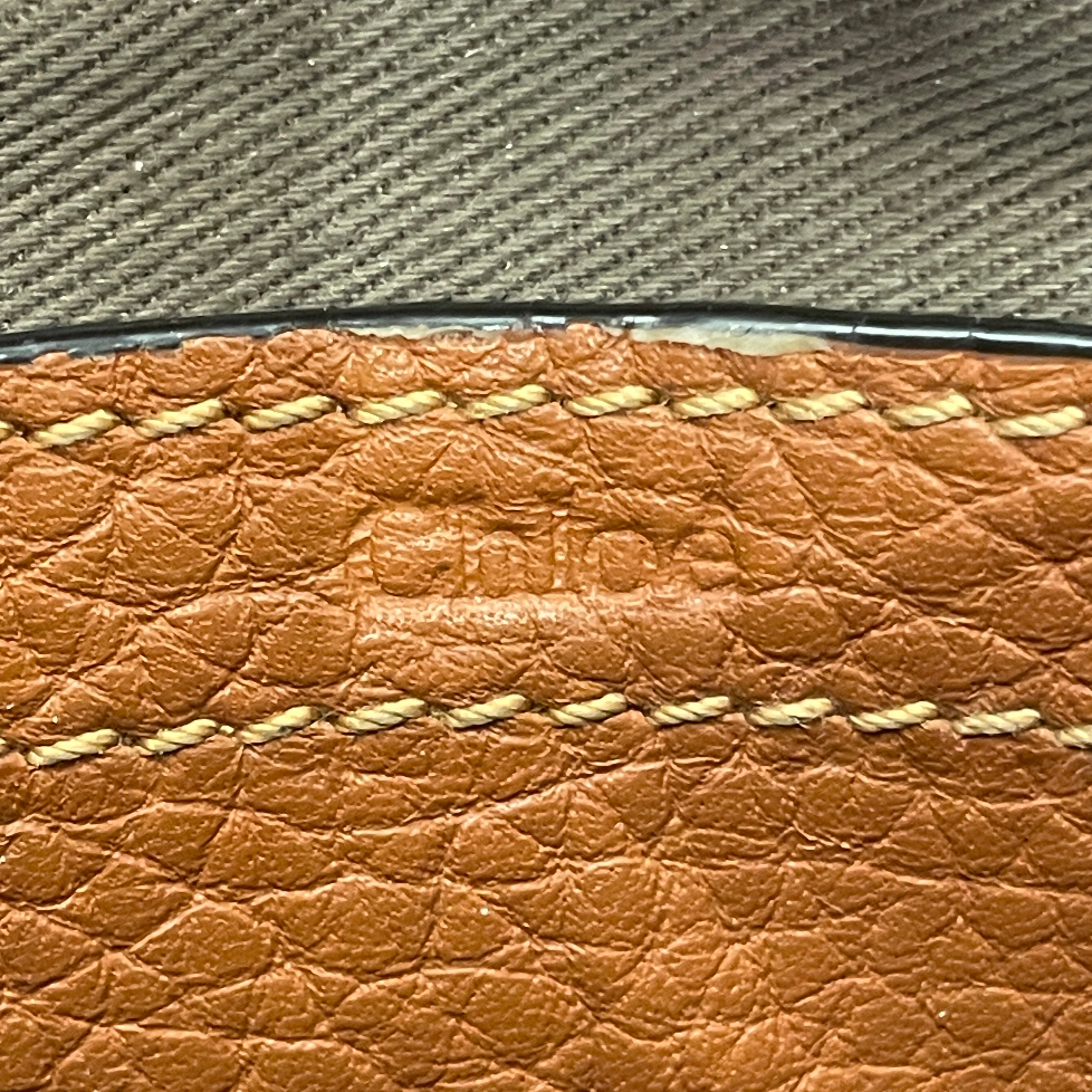 Chloe/Cross Body Bag/Leather/BRW/SMALL MARCIE SADDLE BAG view 4