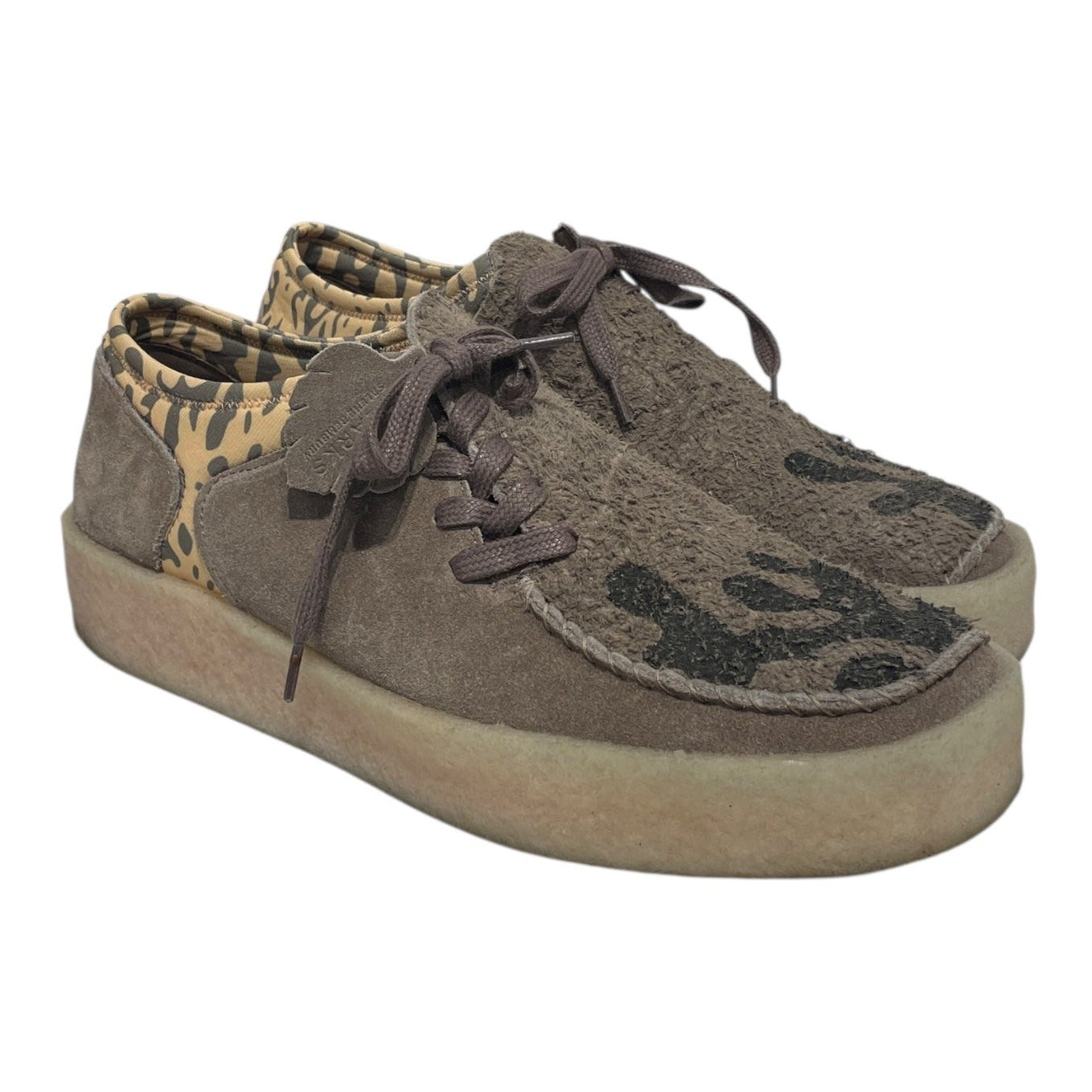 Clarks/Low-Sneakers/US 11/Graphic/Suede/BRW/salehe bembury view 1