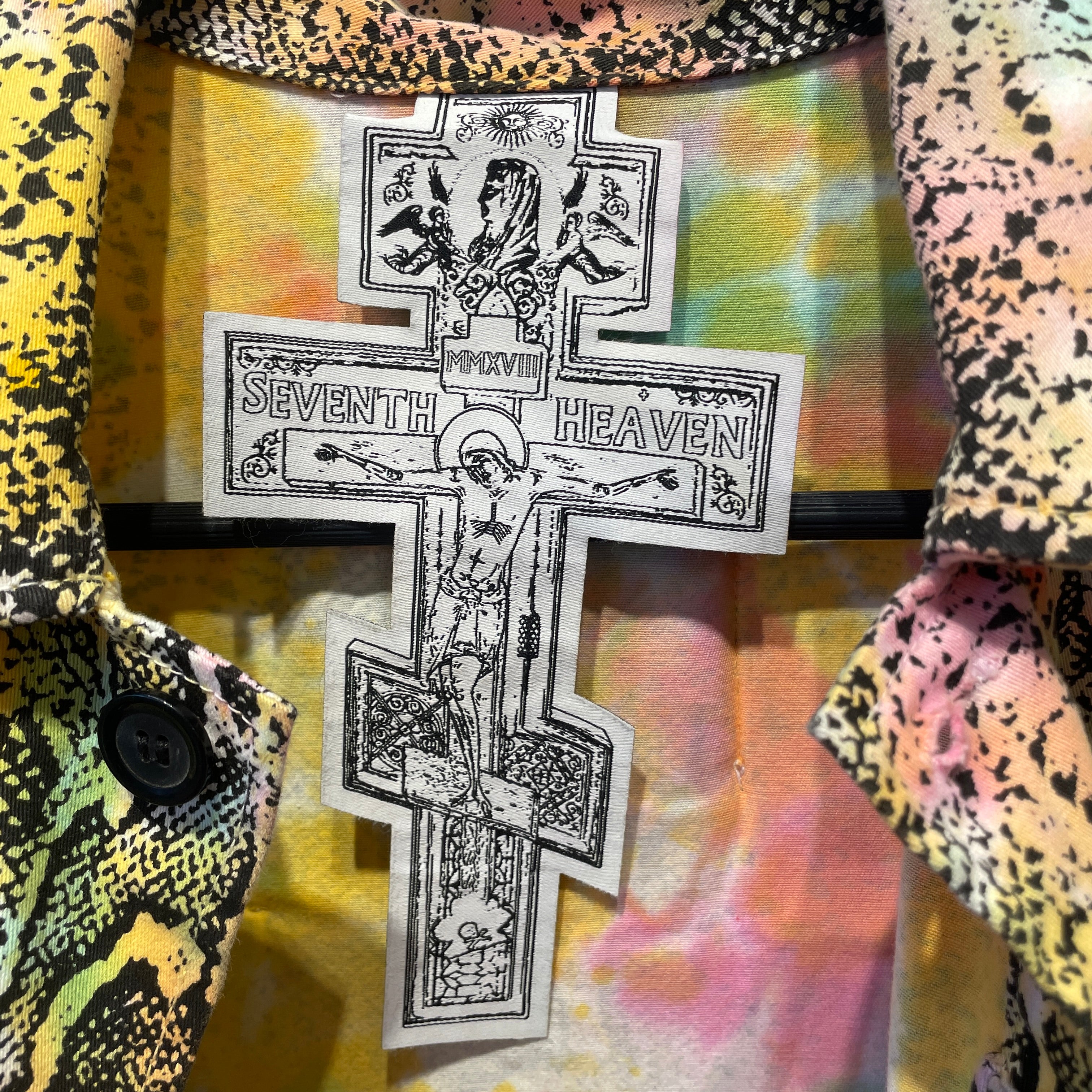 Seventh Heaven/Jacket/S/Cotton/MLT/Animal Pattern/Cross Jacket view 4