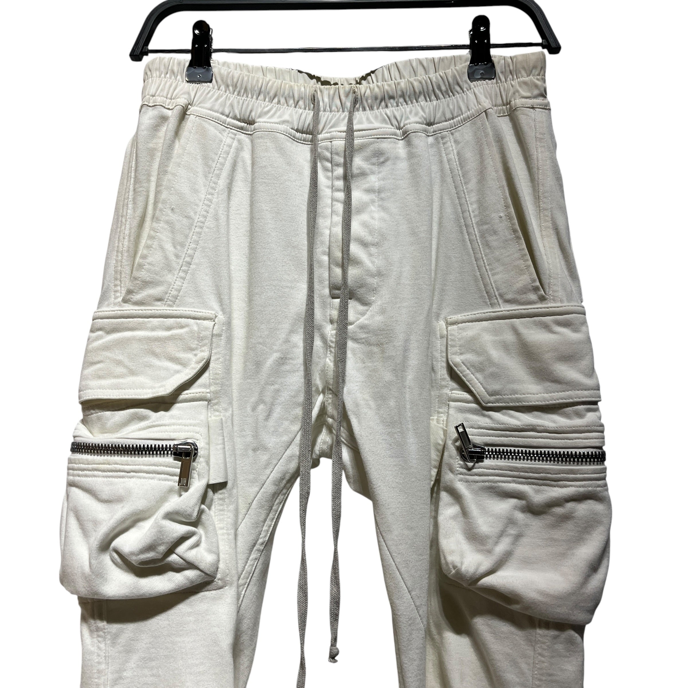 Rick Owens/Cargo Pants/46/Cotton/WHT/ view 3