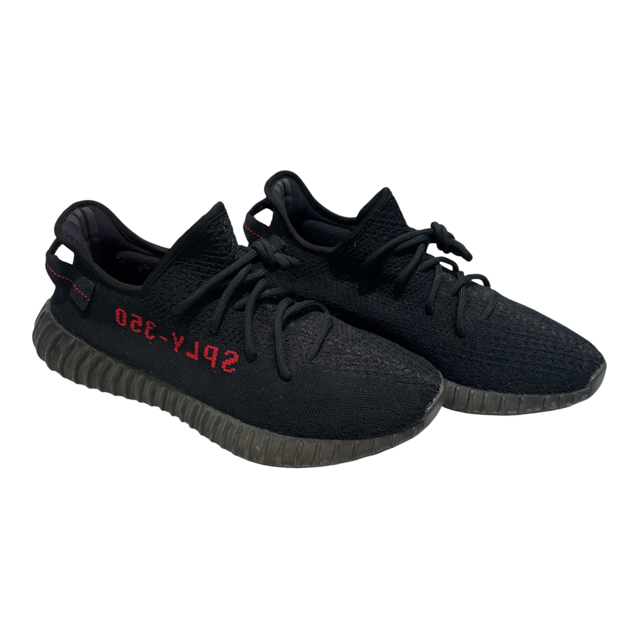 YEEZY/Low-Sneakers/US 10/Cotton/BLK/boost 350v2/red/sply-350/cp965 view 1