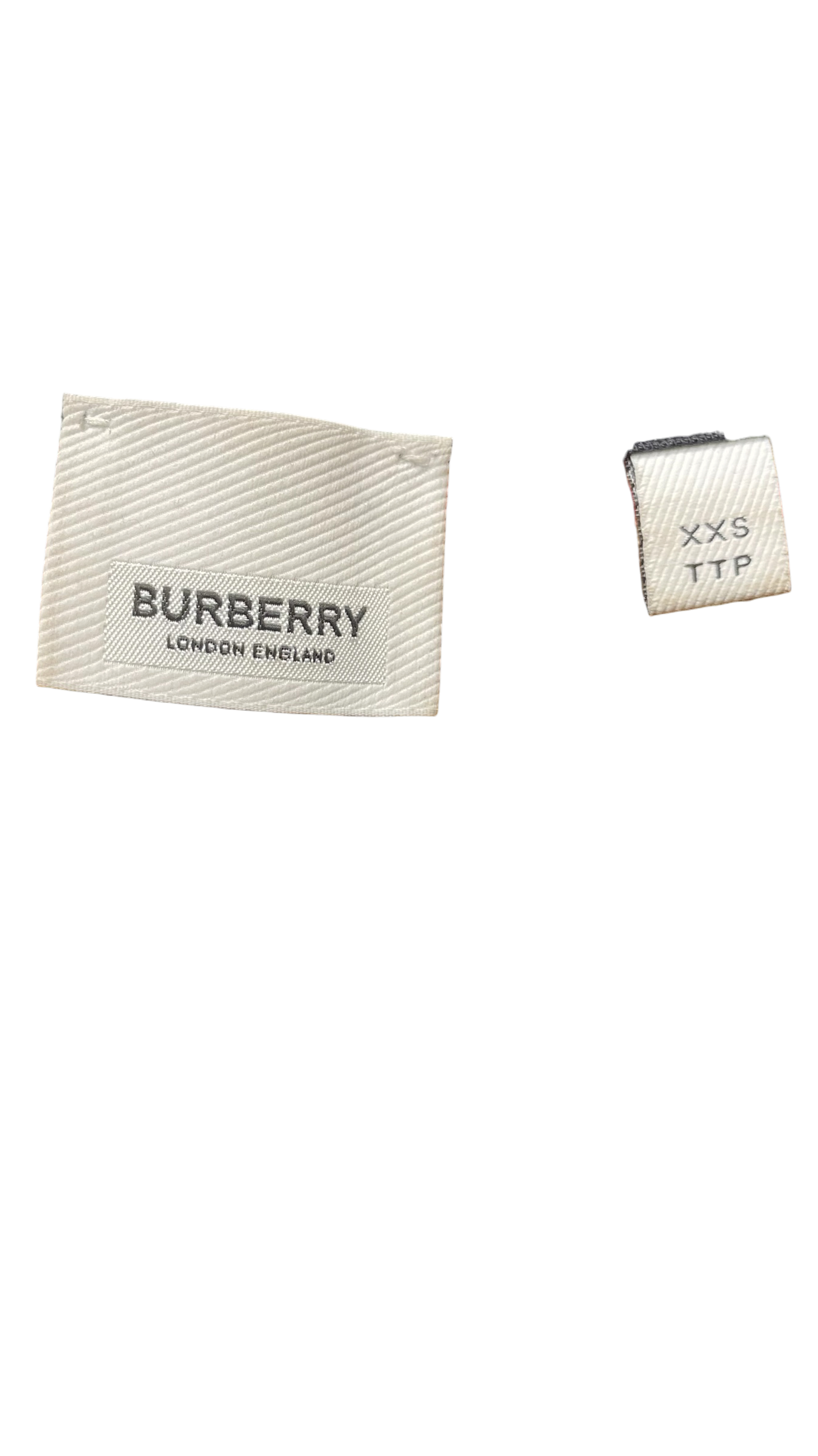 BURBERRY LONDON/T-Shirt/XXS/Plaid/Cotton/BLK/PLAID SLEEVES view 3