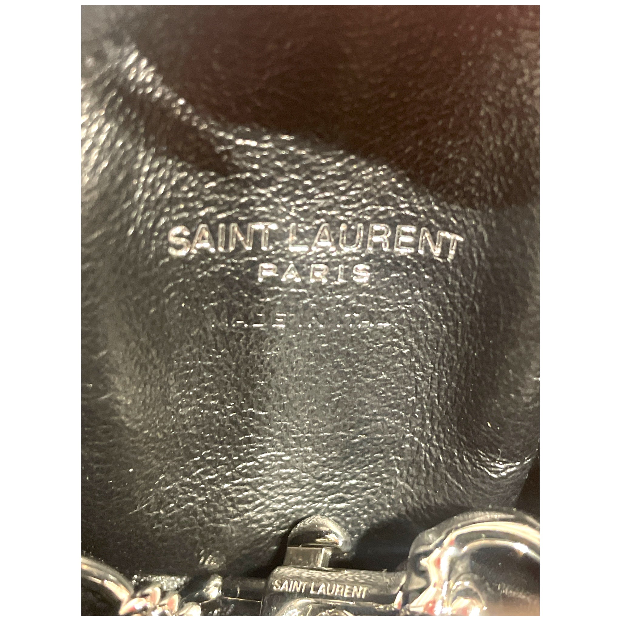SAINT LAURENT/Accessories/Leather/SLV/L's/POUCH/CHROME view 4