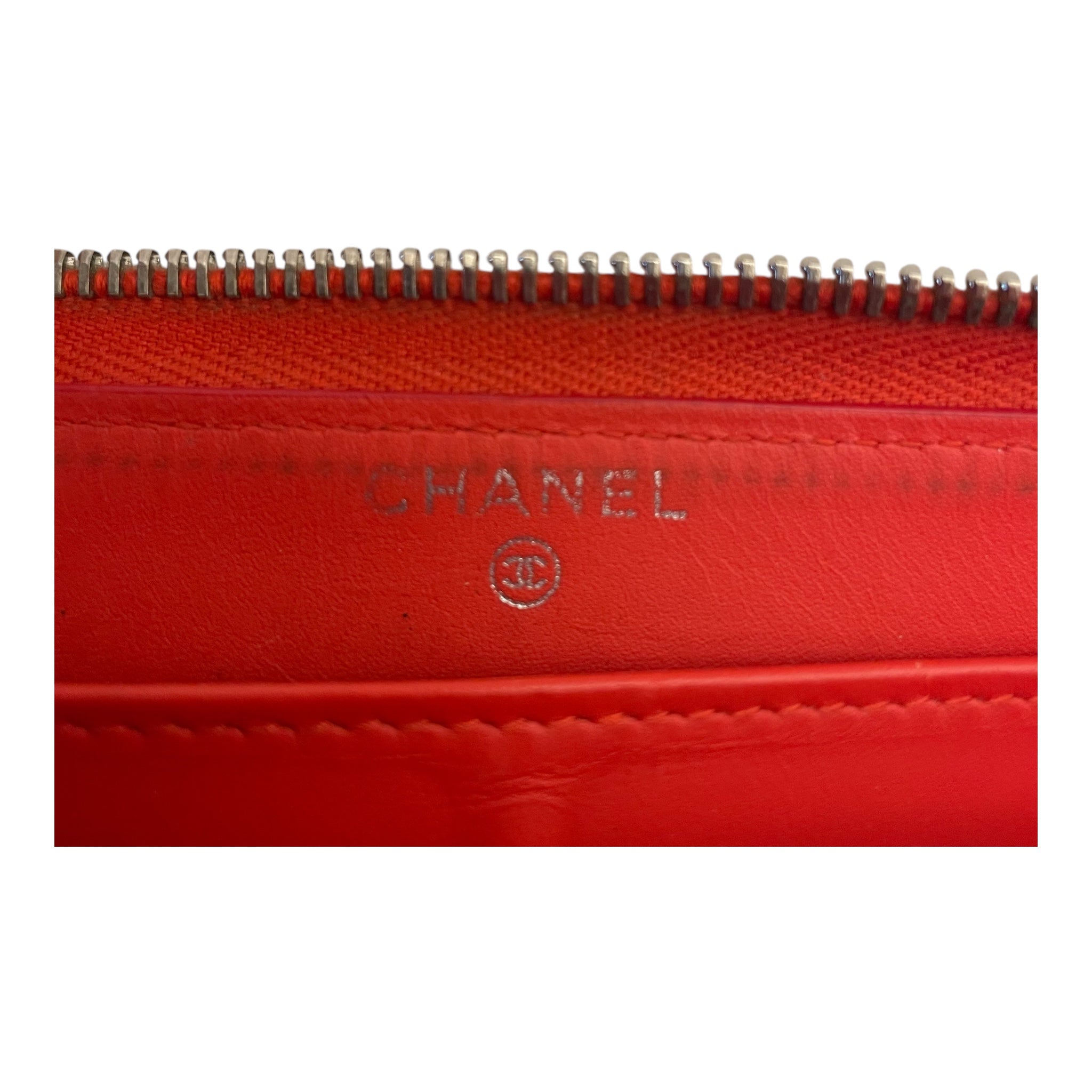 CHANEL/Bifold Wallet/M/Stripe/ORN/ view 5