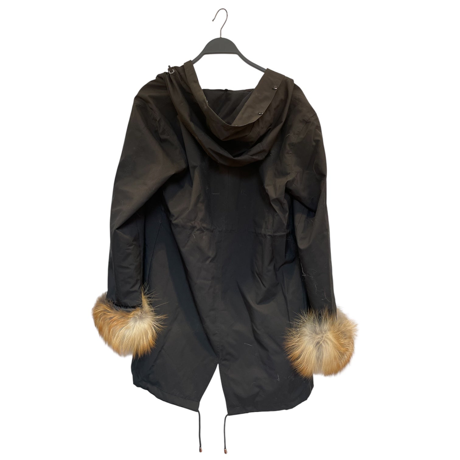FUR COAT/Mountain Parka/Animal Pattern/Fur/MLT/REAL FOX FUR view 4