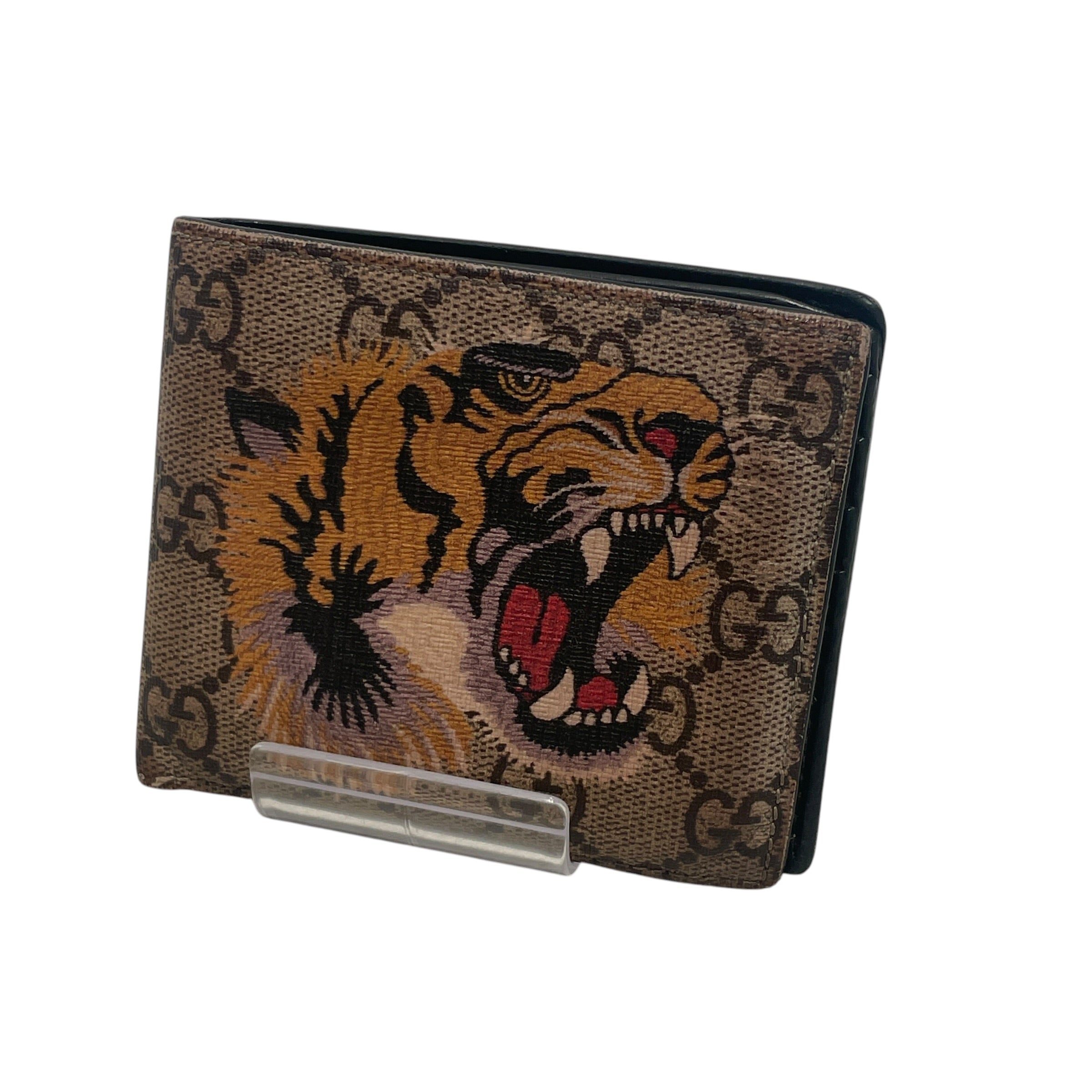 GUCCI/Wallet/Leather/CML/M's/GG SUPREM TIGER view 1
