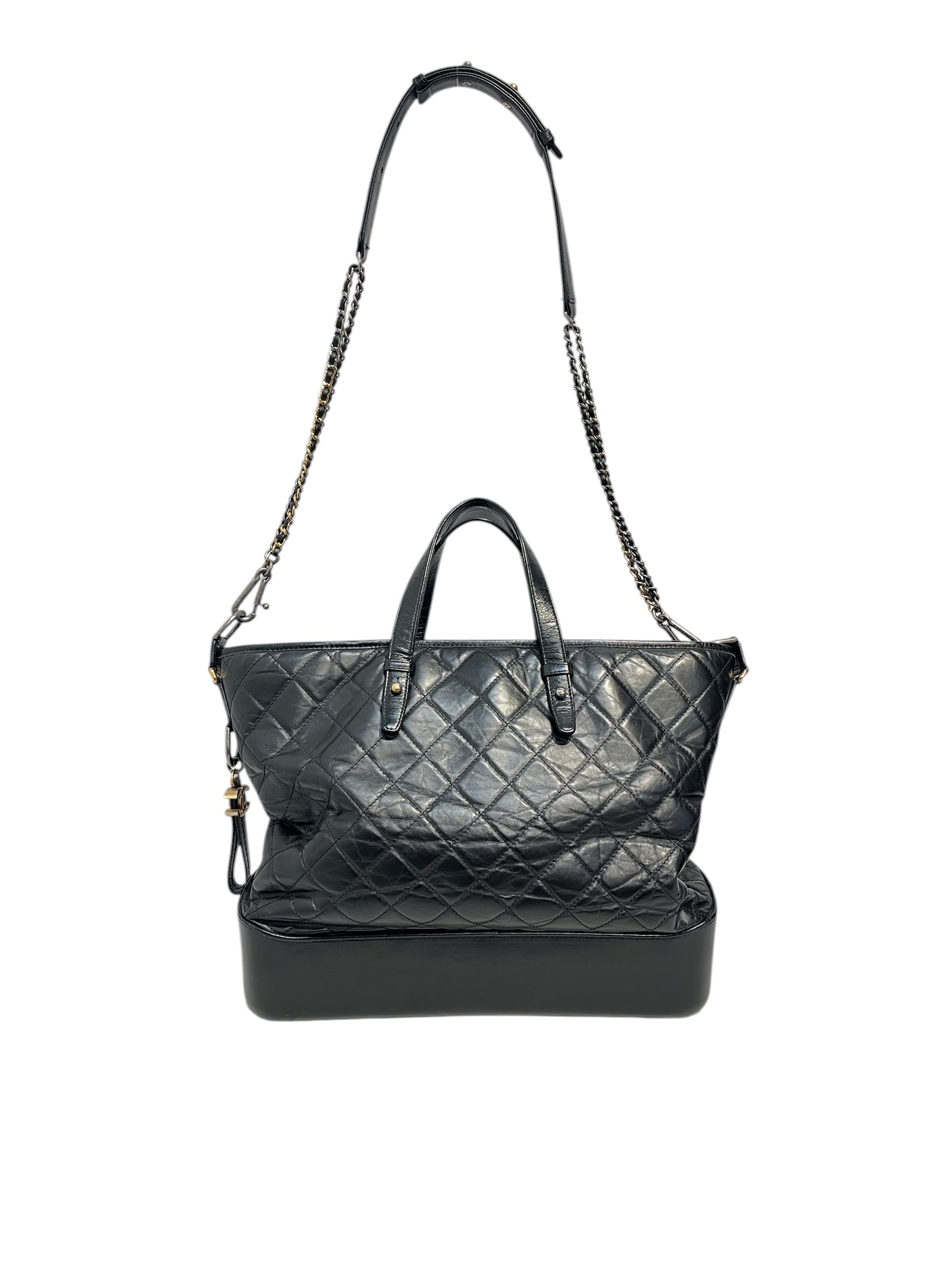CHANEL/Bag/Leather/BLK/GABRIELLE QUILTED TOTE view 2