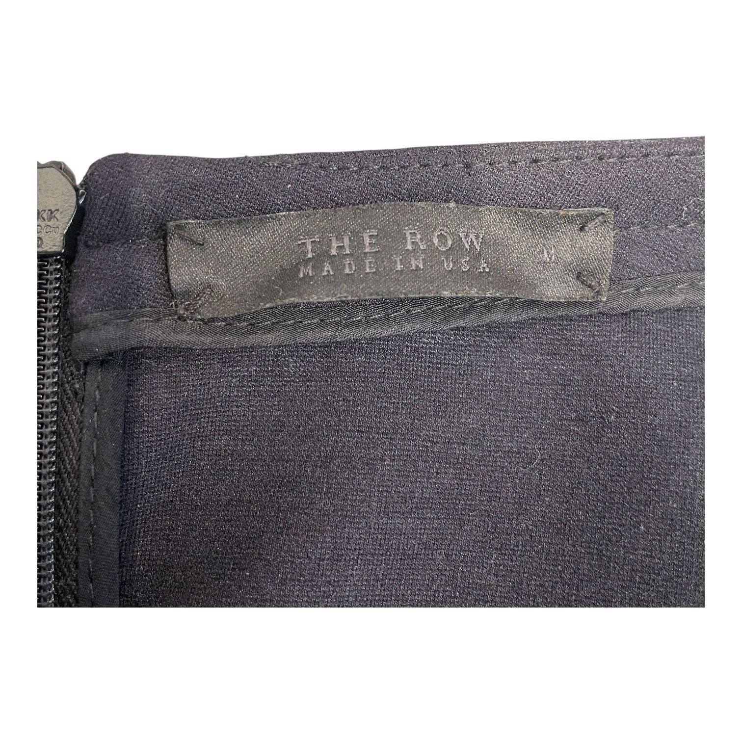 THE ROW/3|4S Dress/M/Cotton/BLK/BACK ZIP DRESS view 3