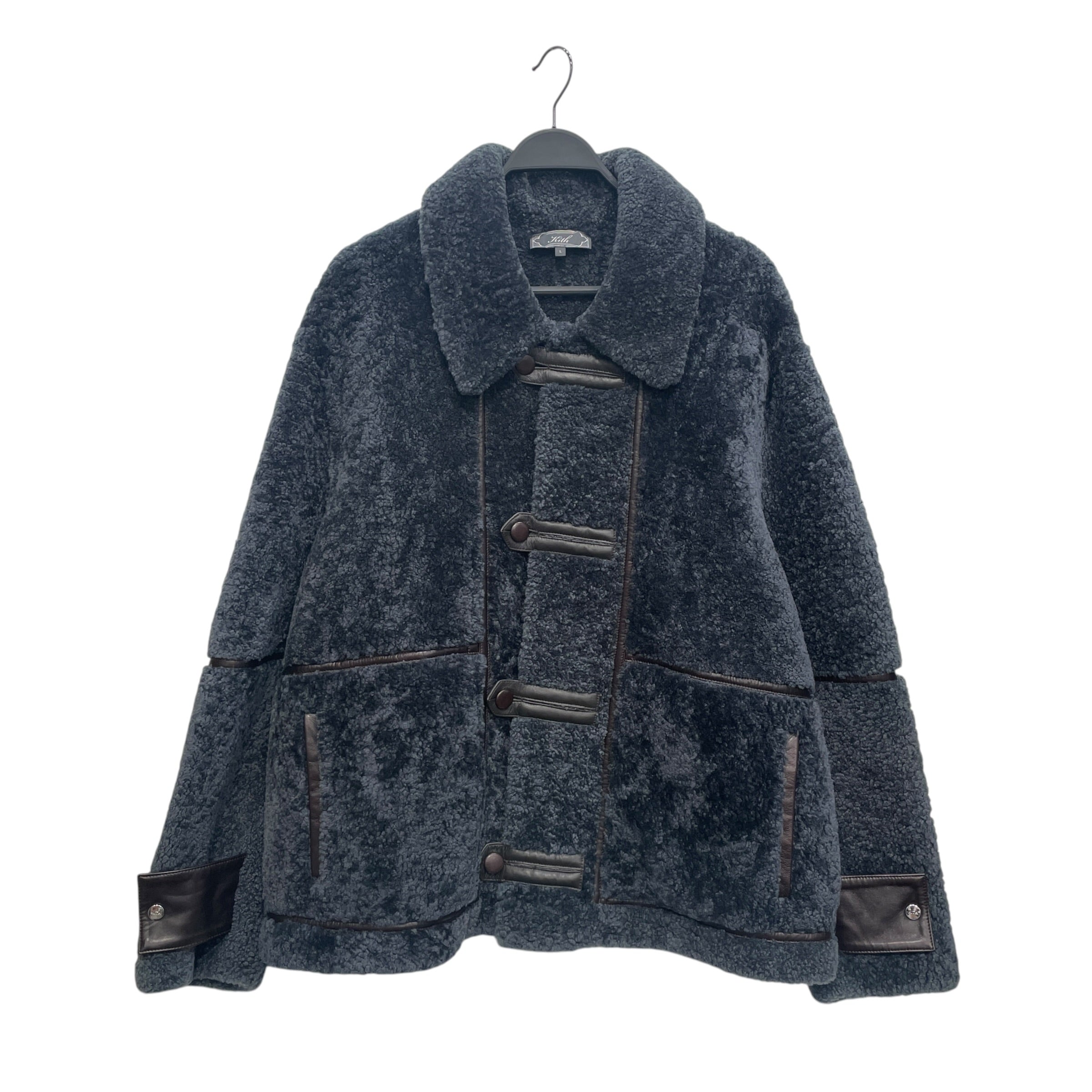 KITH/Jacket/L/Sheepskin/GRY/SHEARING LUCIAN JACKET view 1