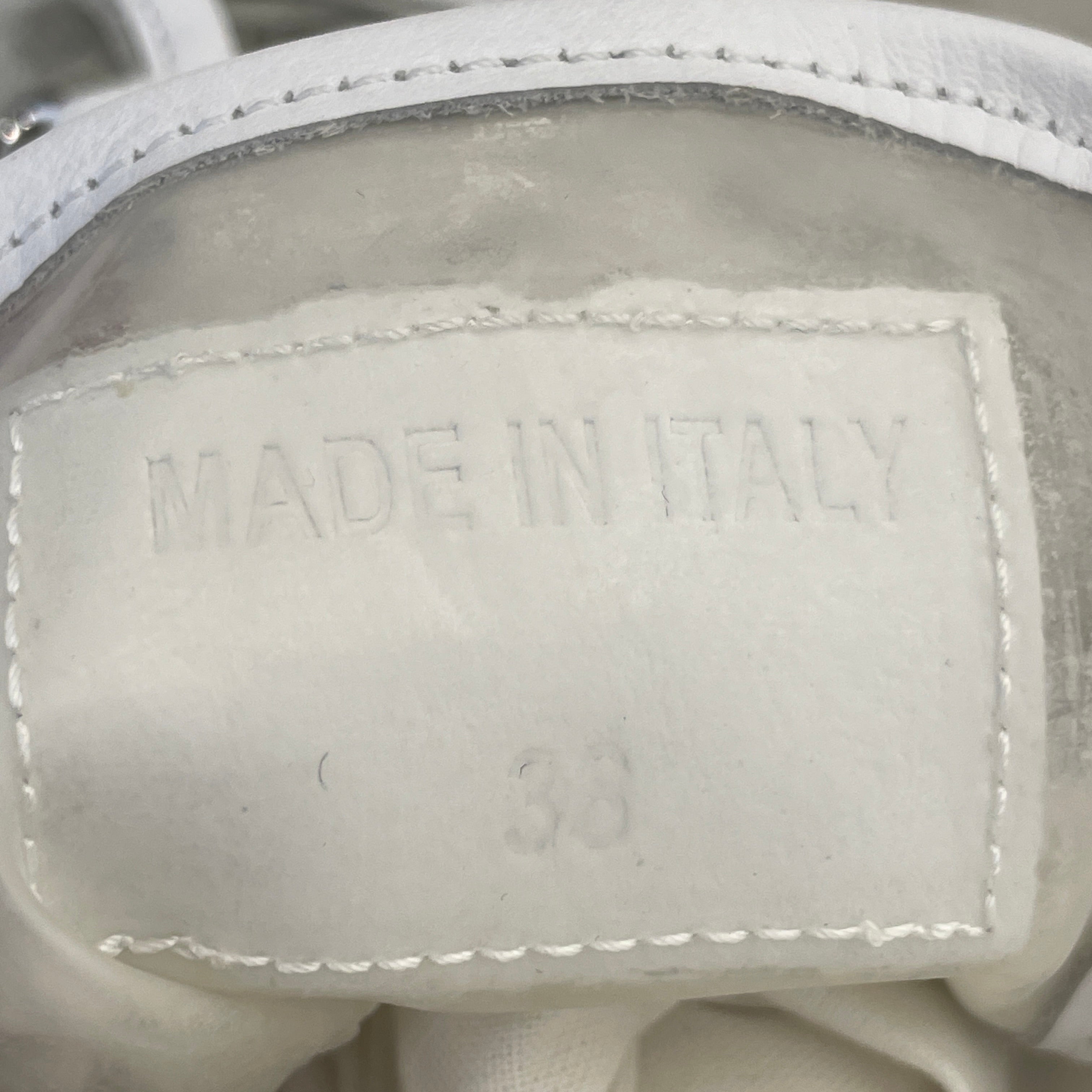 Maison Margiela/Hi-Sneakers/EU 38/WHT/TRANSPARENT view 4