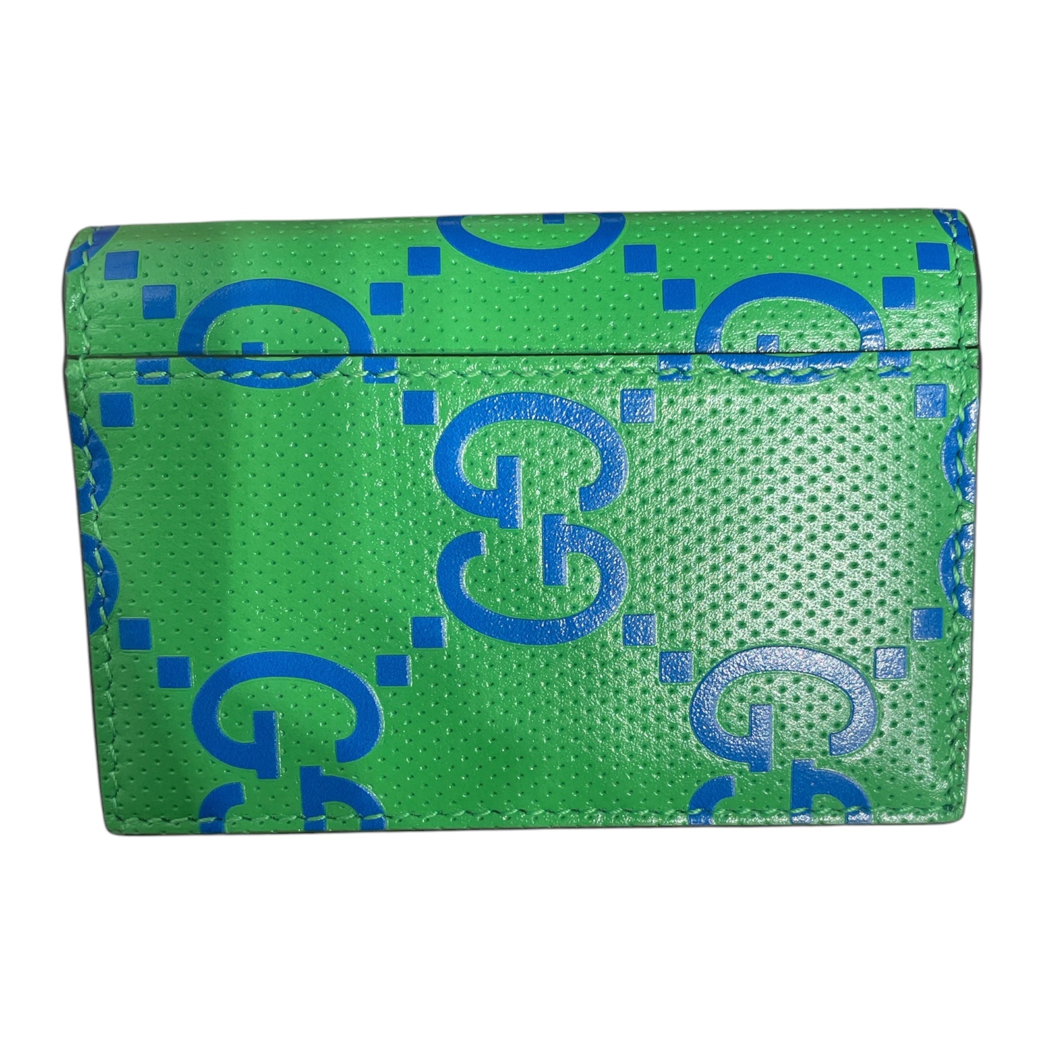 GUCCI/Wallet/Leather/GRN/L's/EMBOSSED CARD CASE view 1
