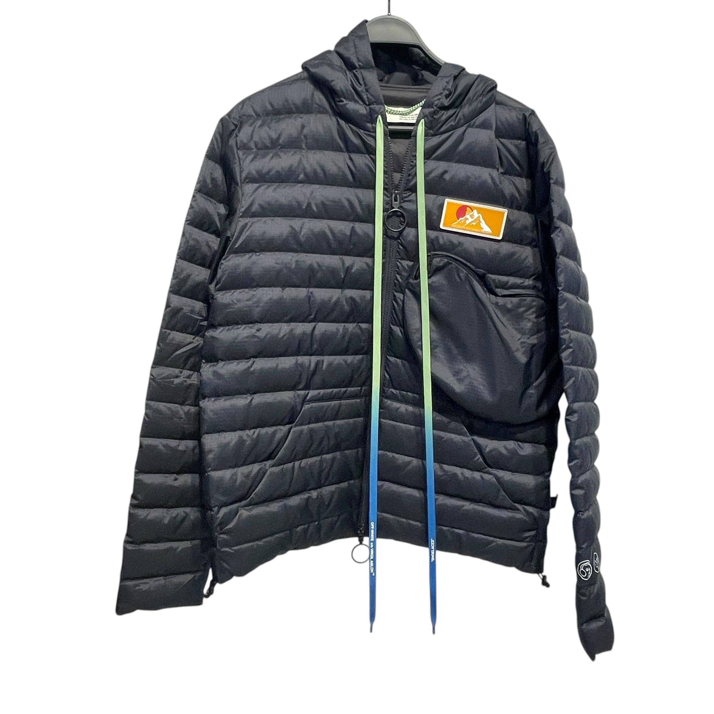 OFF-WHITE/Puffer Jkt/M/Cotton/BLU/ view 1