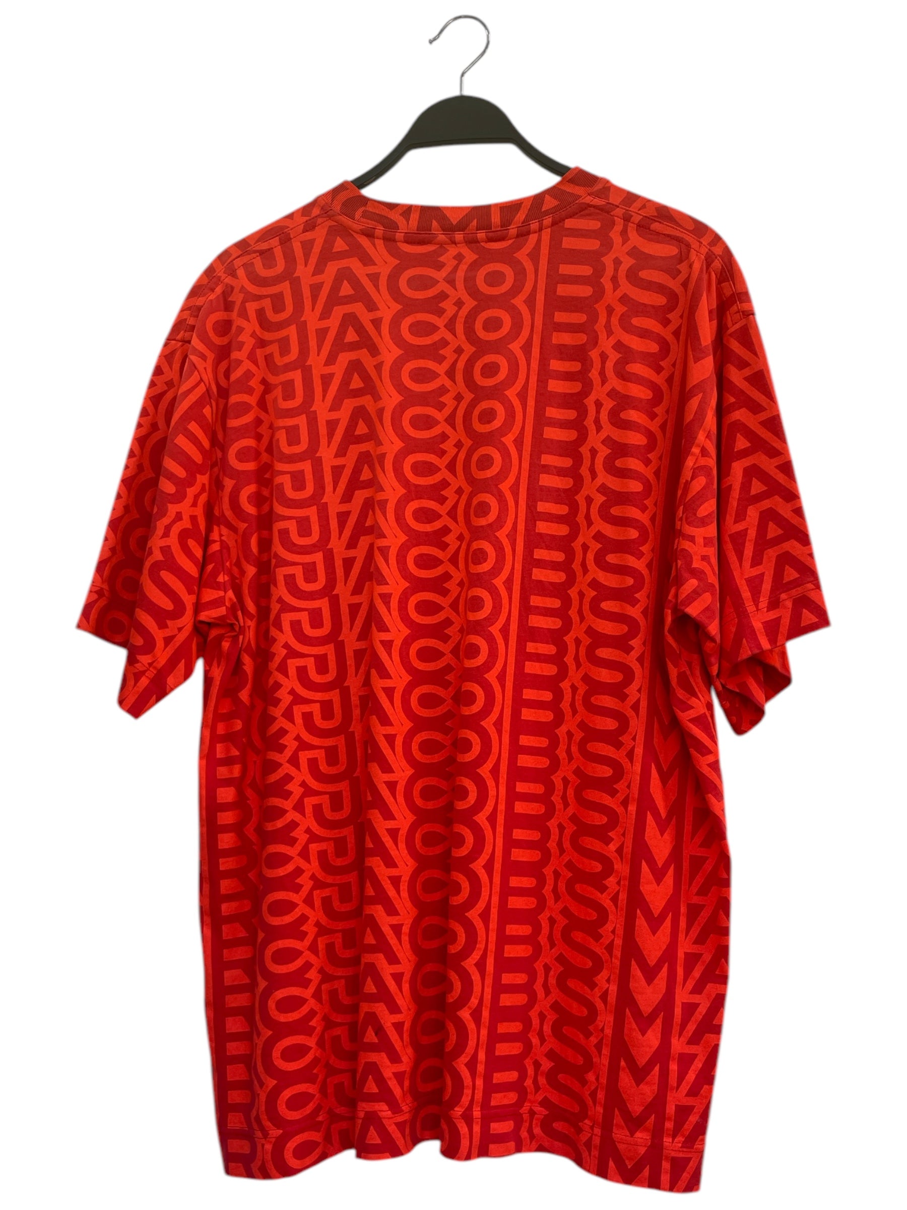 MARC JACOBS/T-Shirt/Cotton/RED/Monogram/RED ORANGE view 2