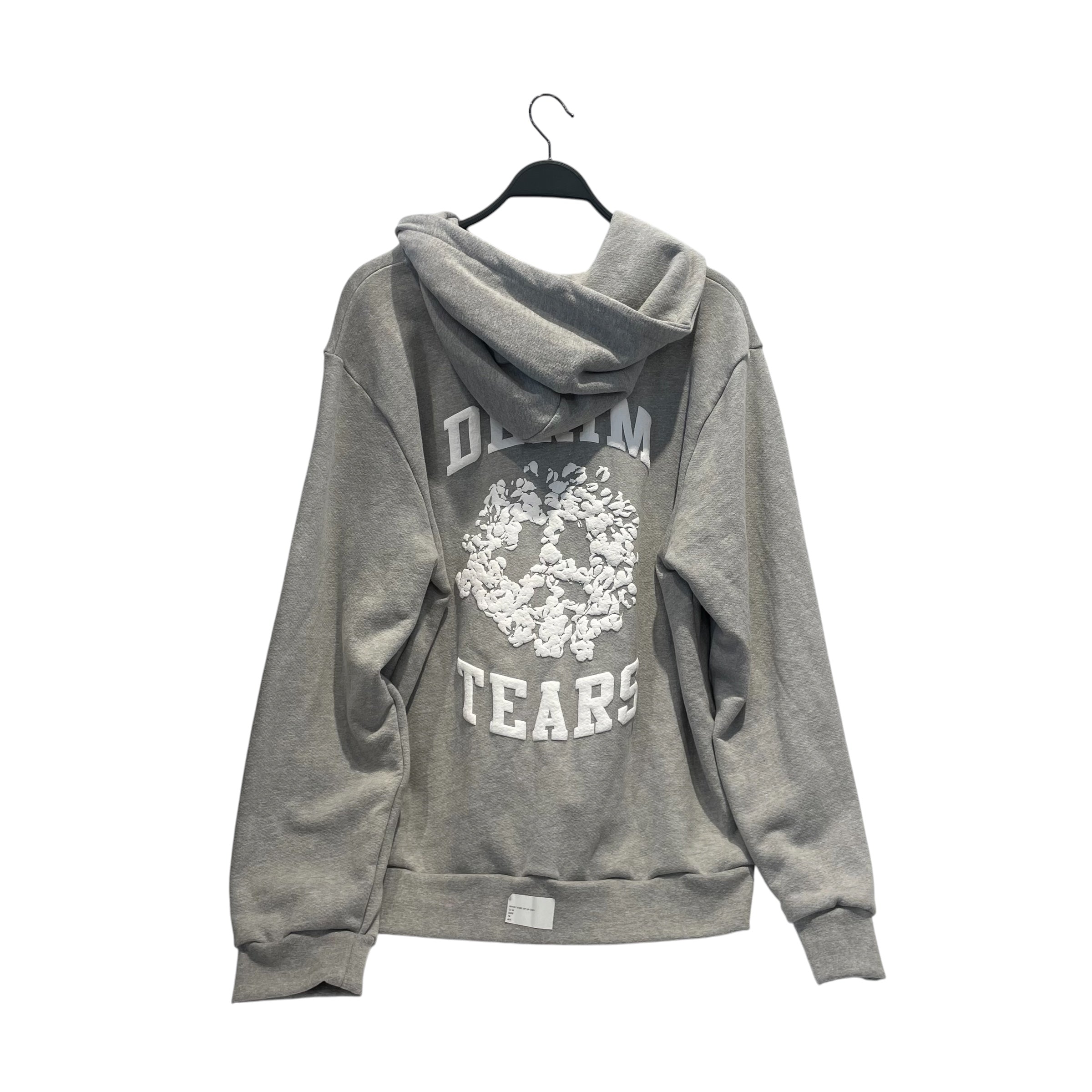 DENIM TEARS/Zip Up Hoodie/XL/Cotton/SLV/Chest Logo view 2