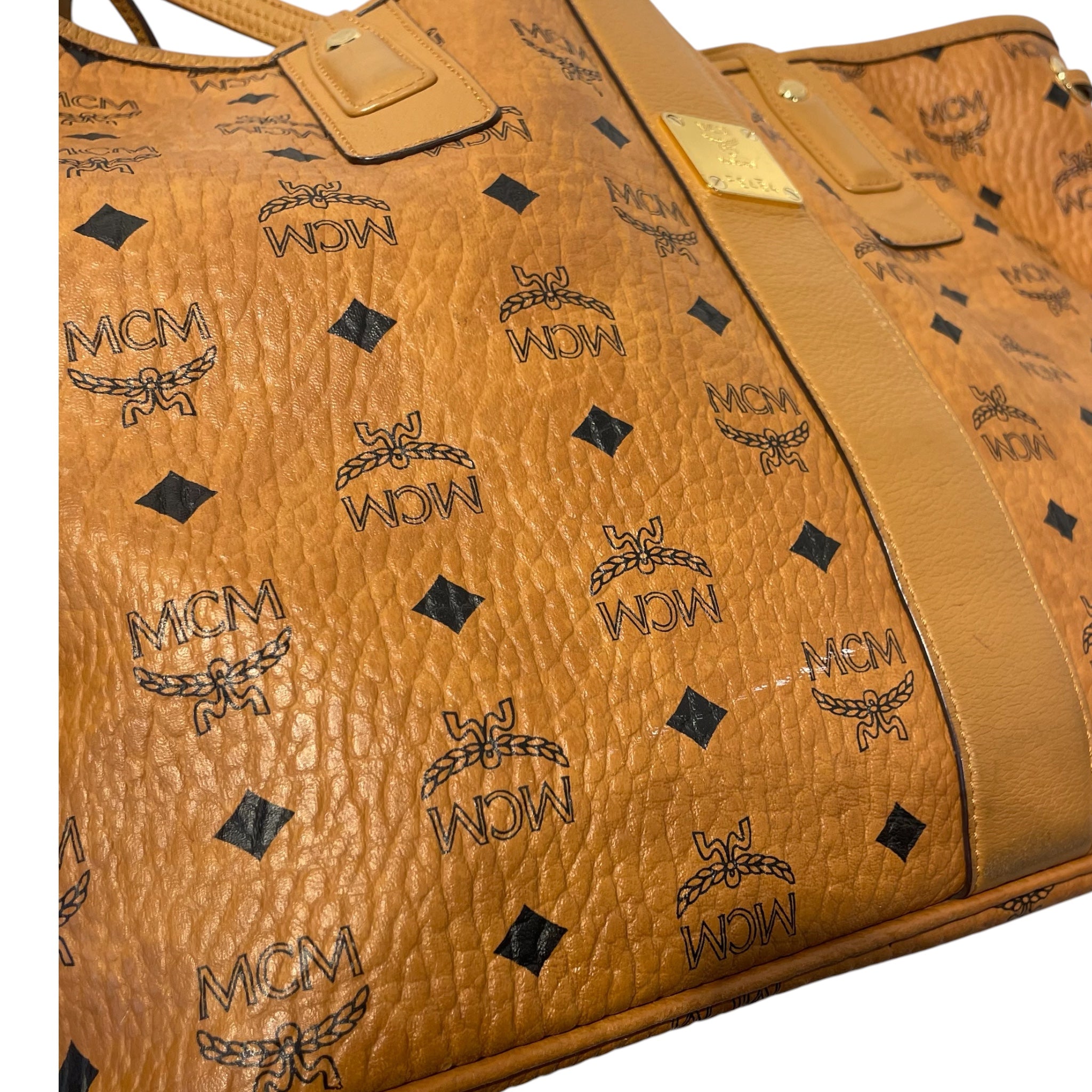 MCM/Tote Bag/Monogram/Leather/BRW/ view 5