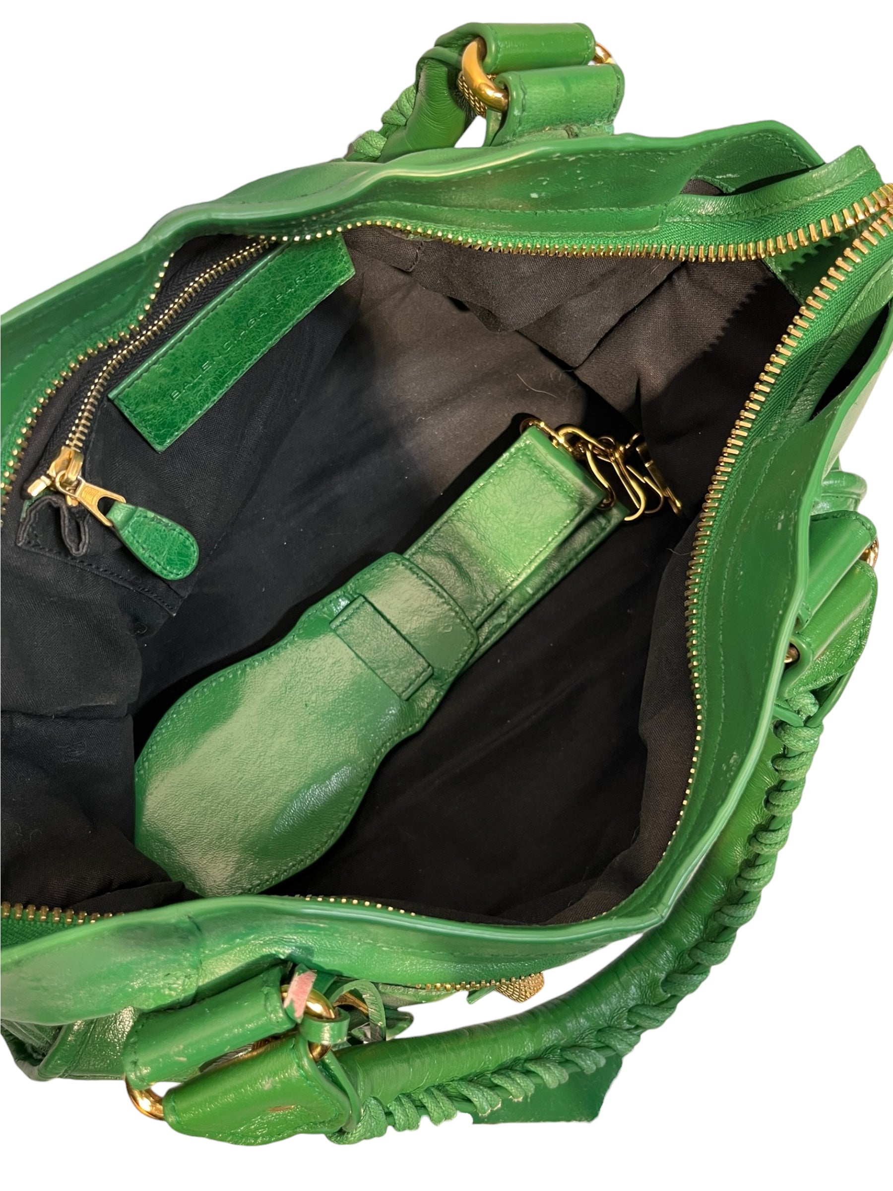 BALENCIAGA/Hand Bag/Lambskin/GRN/ view 3