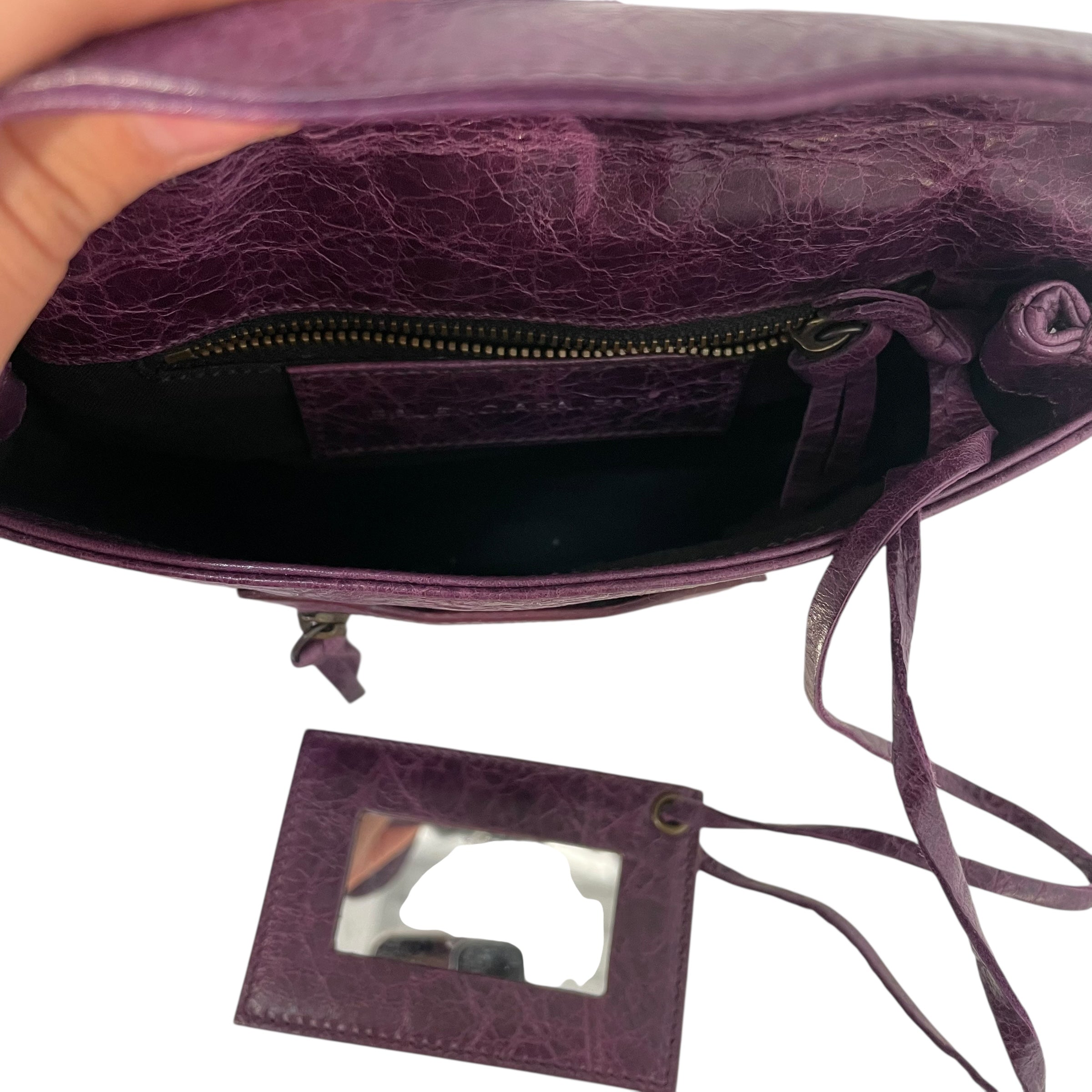 BALENCIAGA/Clutch Bag/Lambskin/PPL/ view 4