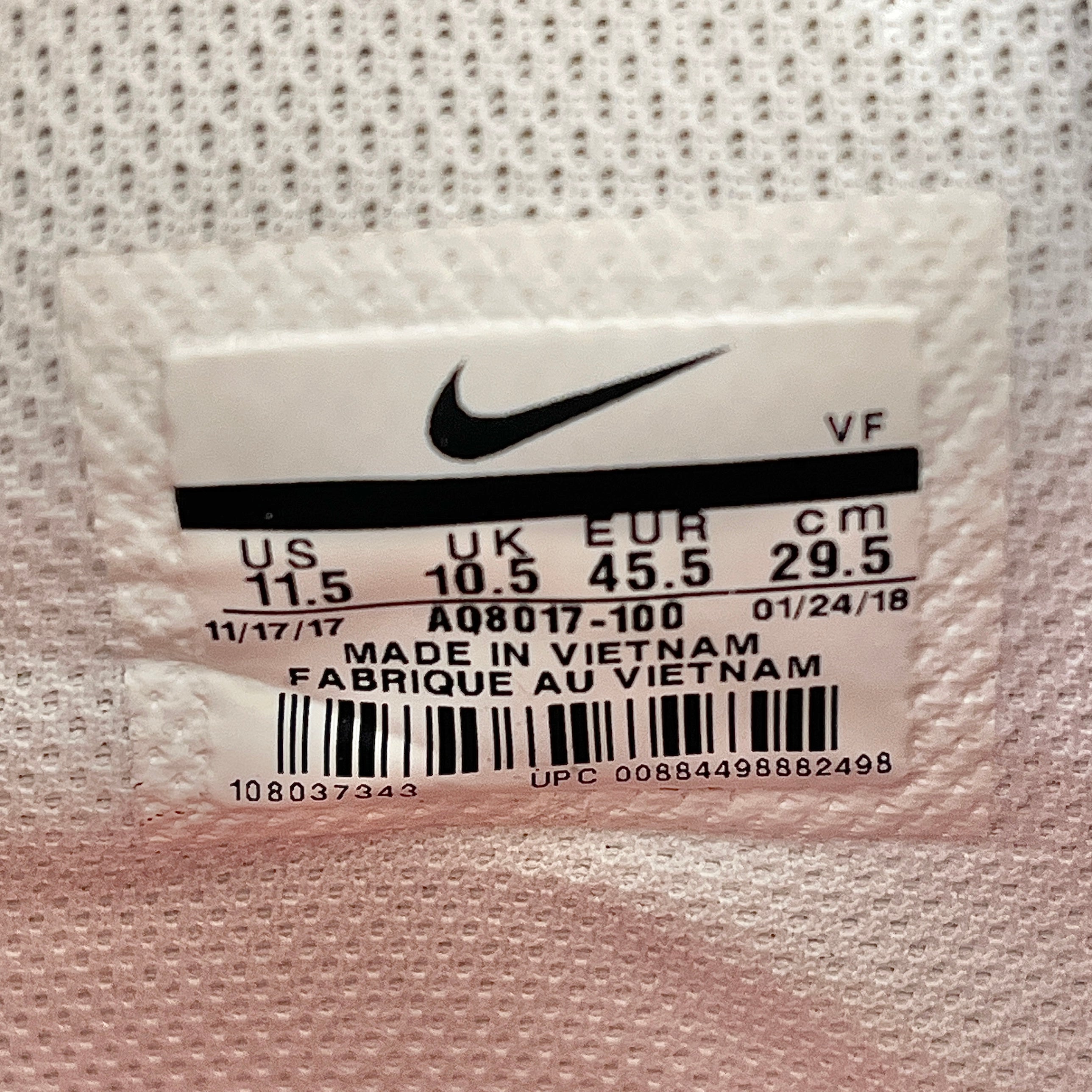 NIKE/Supreme/NBA/Hi-Sneakers/US 11.5/Leather/WHT/air force 1 nba teams view 3