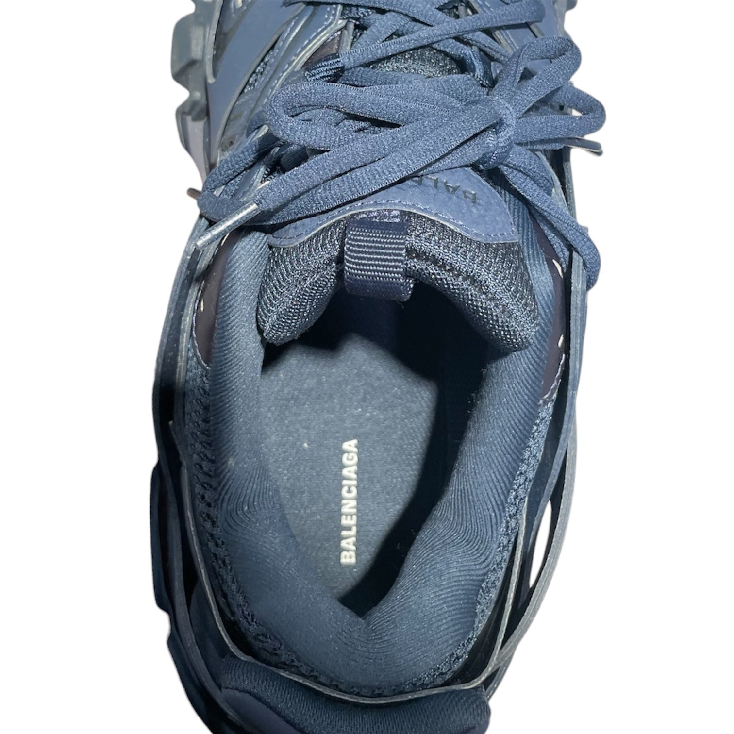 BALENCIAGA/Low-Sneakers/US 10/NVY/ALL NAVY TRACK view 3