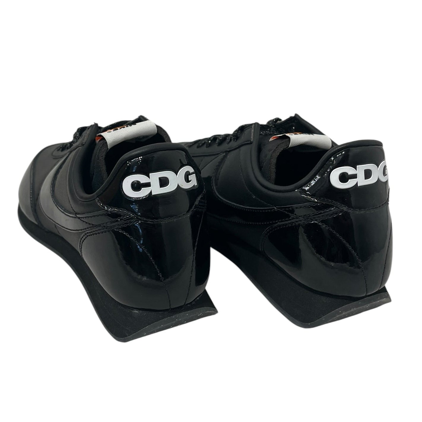BLACK COMME des GARCONS/NIKE/Low-Sneakers/US 8/BLK/AQ3695-001 view 2