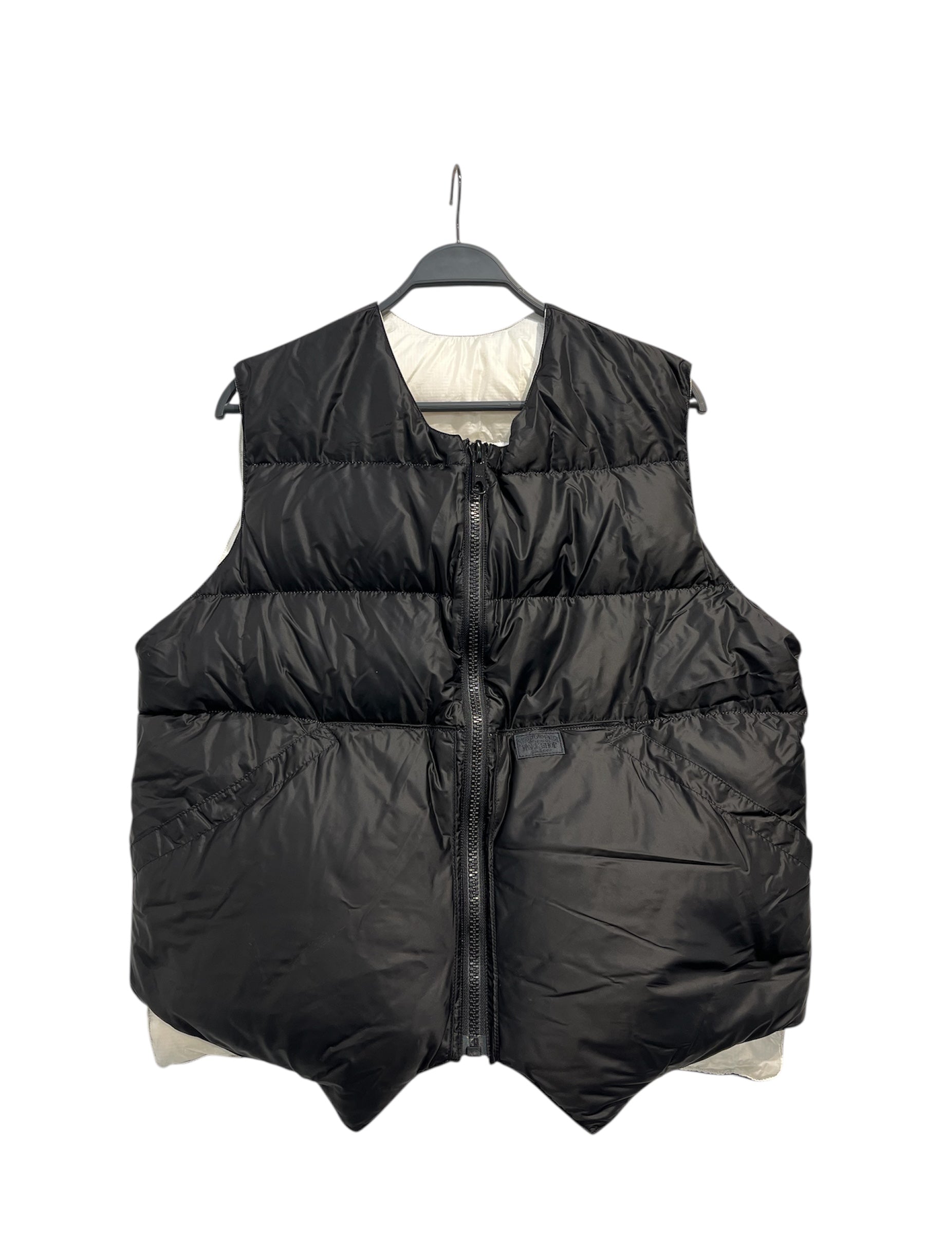 STUSSY/OUR LEGACY/Vest/Nylon/WHT/REVRSIBLE YING YANG VEST view 3