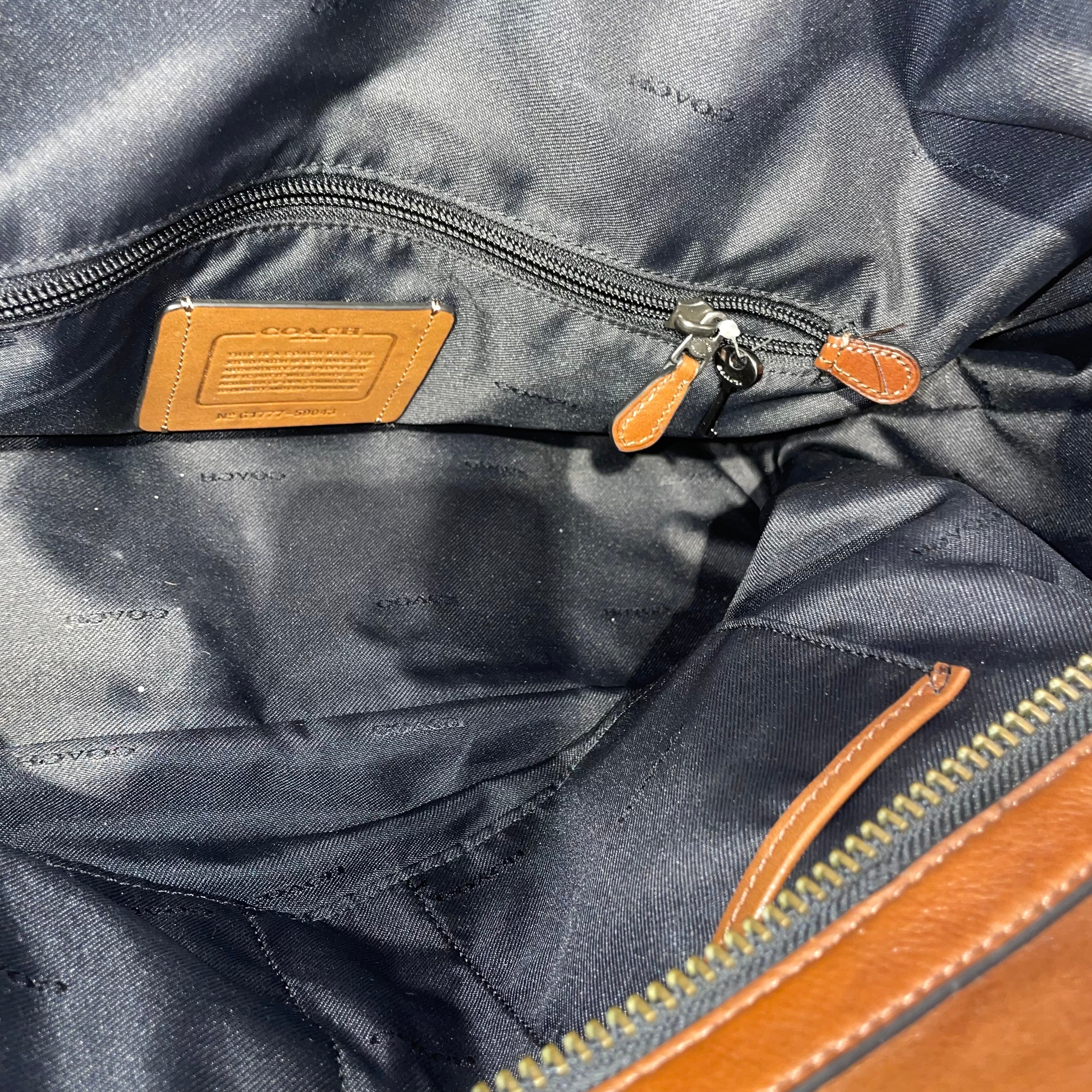 COACH/Cross Body Bag/Leather/BRW/coach explorer travel bag view 6