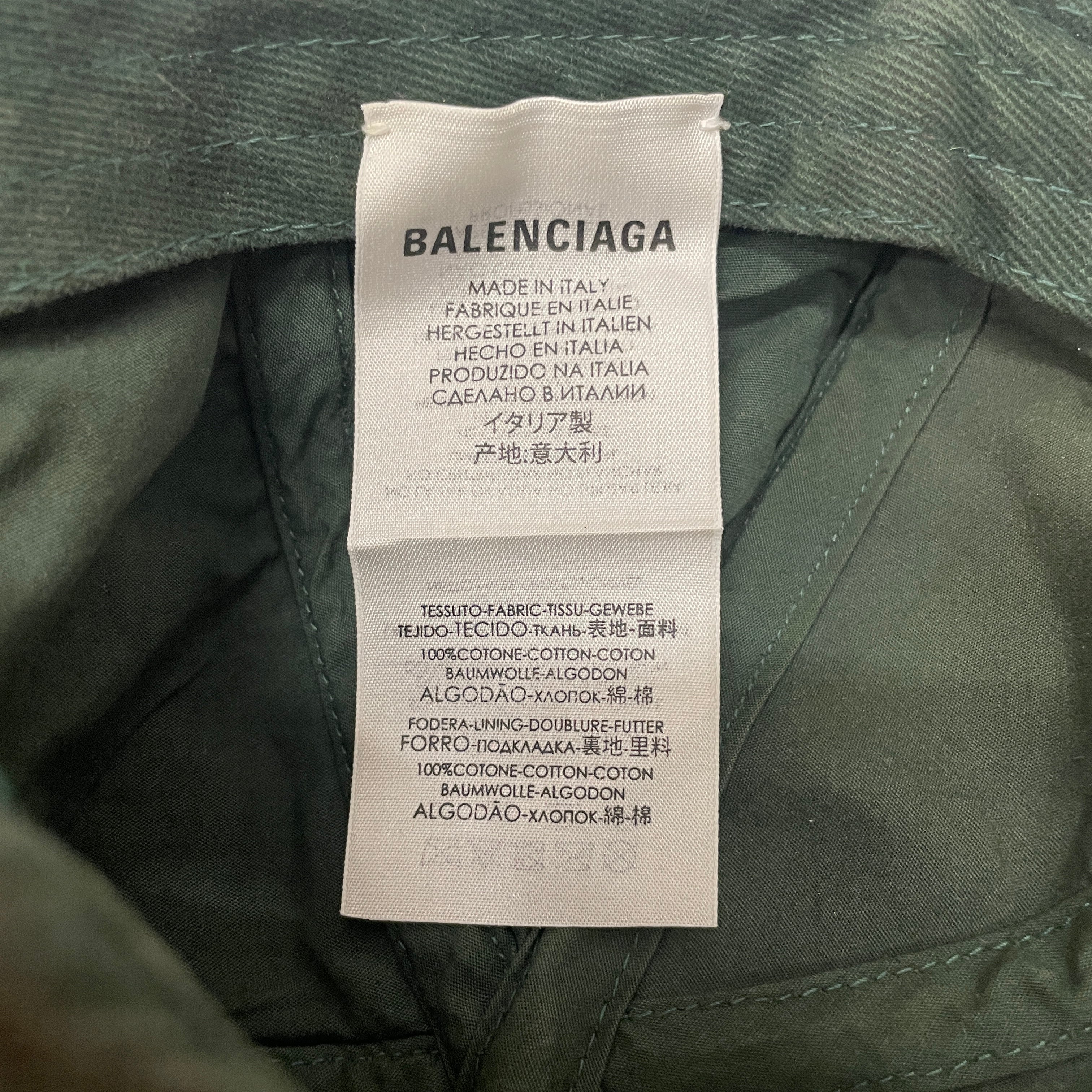 BALENCIAGA/Hat/Cotton/GRN/M's/ view 4