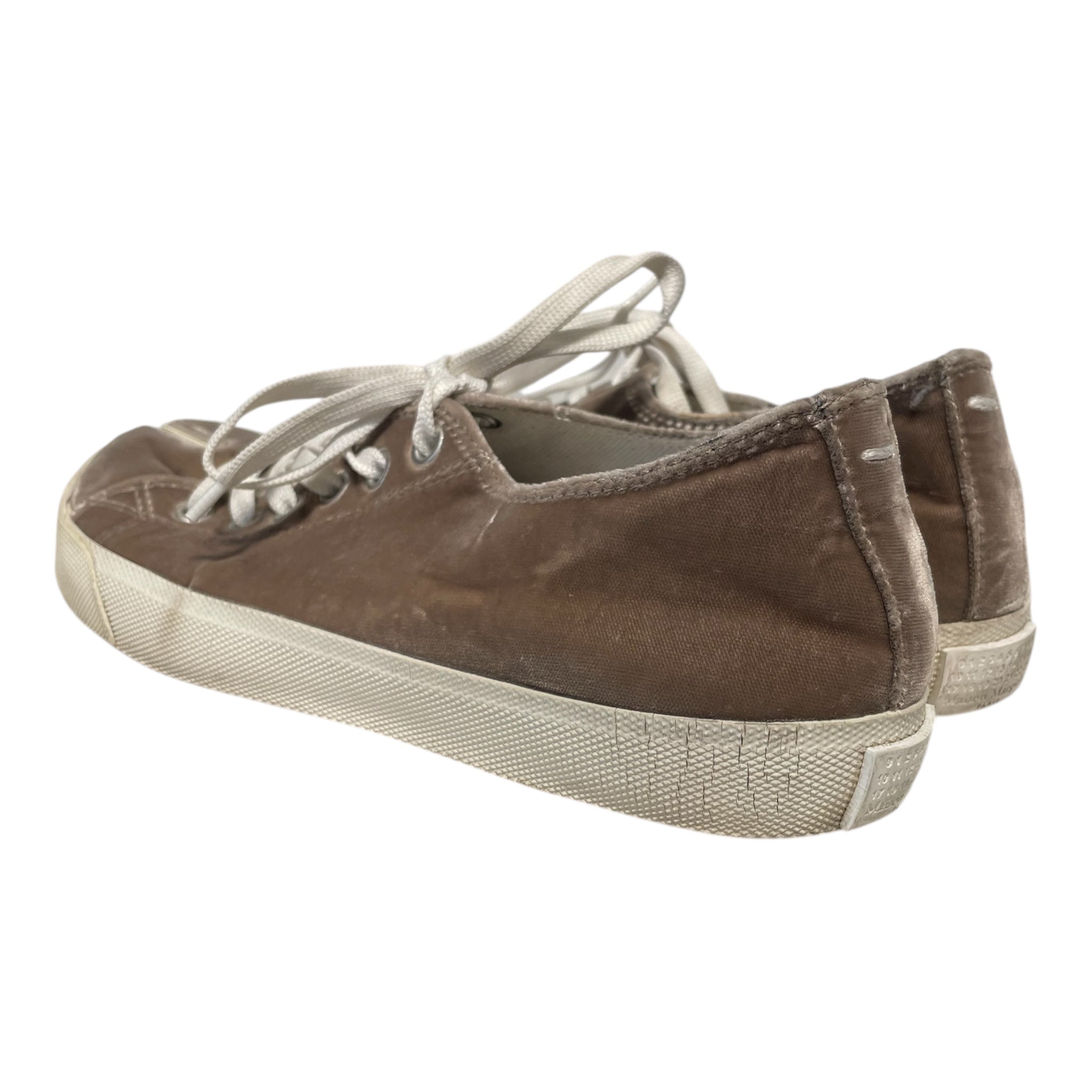 Martin Margiela/Low-Sneakers/EU 41/Suede/BEG/felt tabi sneakers view 2