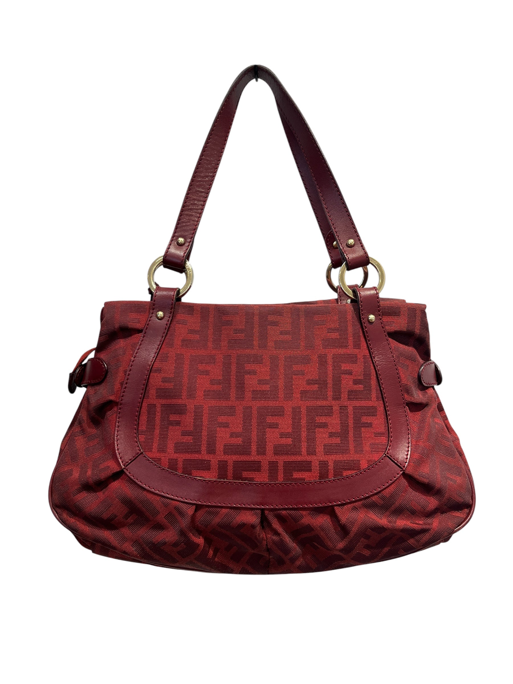 FENDI/Hand Bag/All Over Print/Polyester/RED/8BR628-DUD view 2