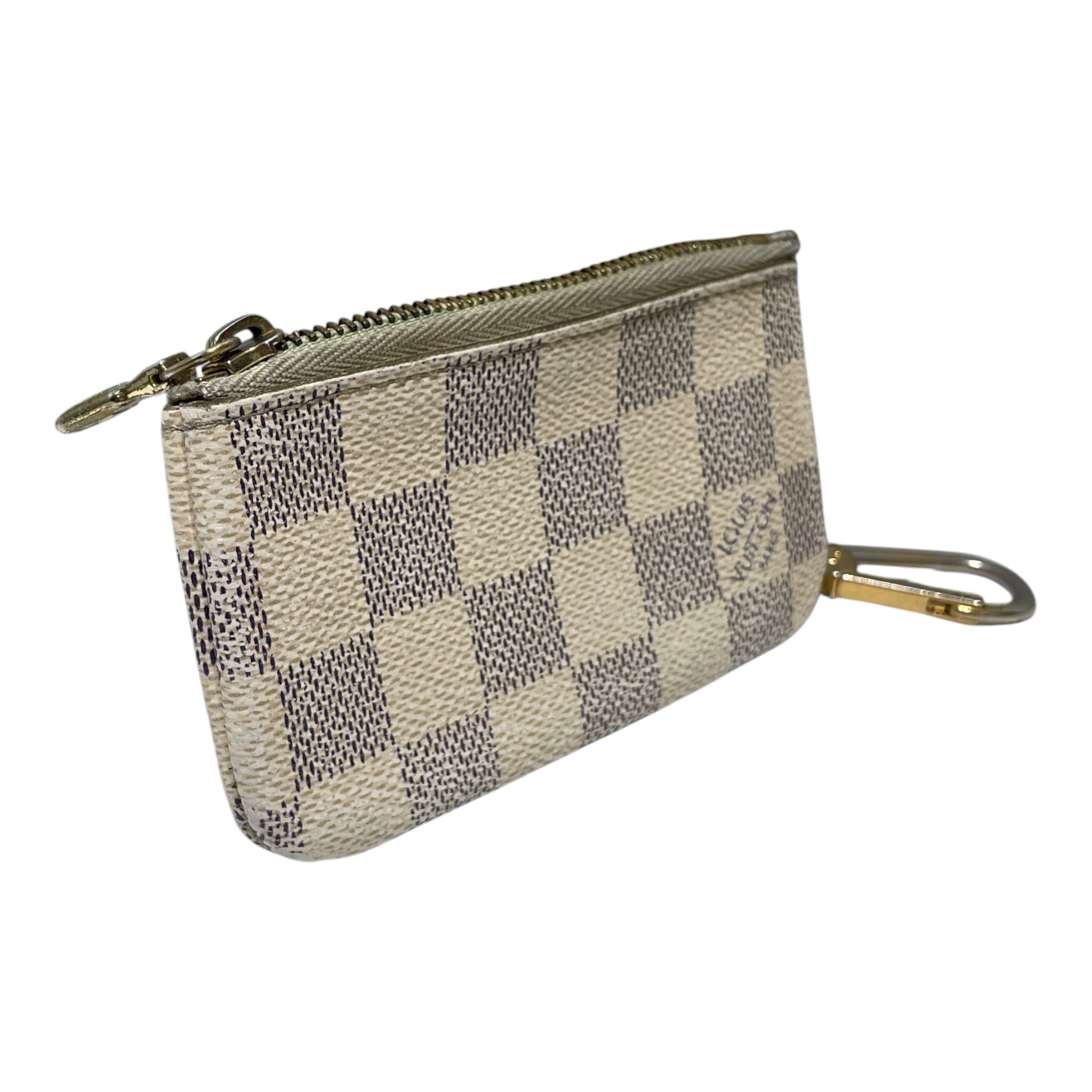LOUIS VUITTON/Coin Wallet/Monogram/WHT/Damier Azur Coin Wallet view 2