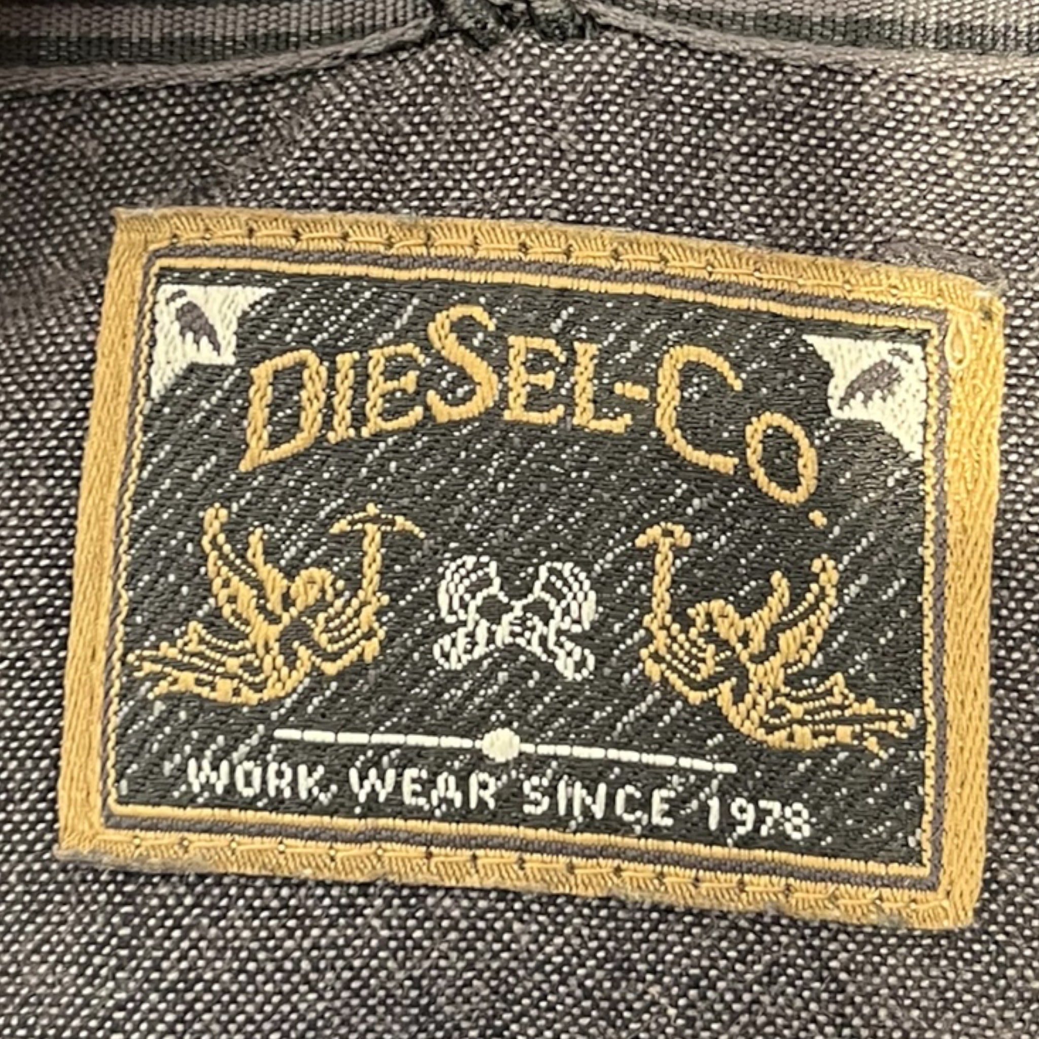DIESEL/Polo Shirt/XL/Cotton/BLK/DIESEL POLO view 3