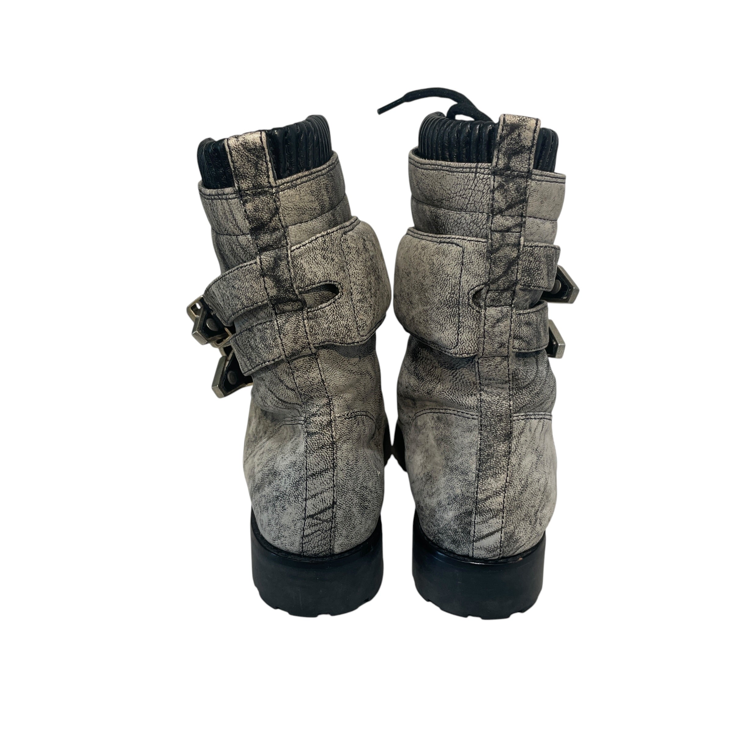 Alexander Wang/Boots/EU 38/Leather/SLV/Frankie Creeper Boots view 4