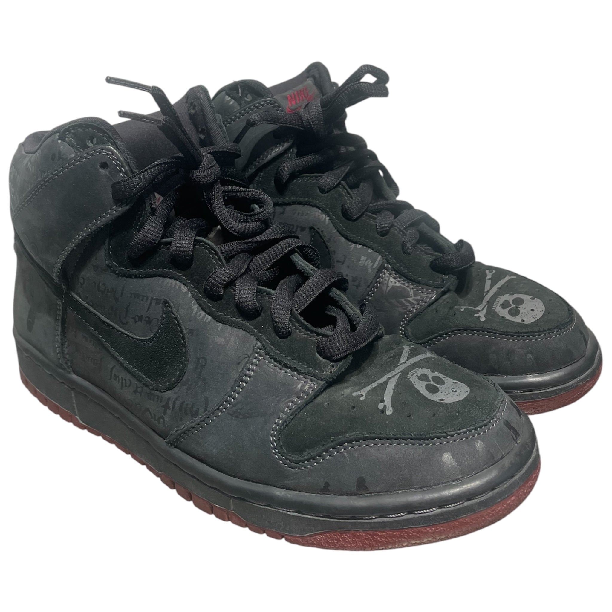 NIKE/Hi-Sneakers/US 8.5/BLK/melvins high sb view 1