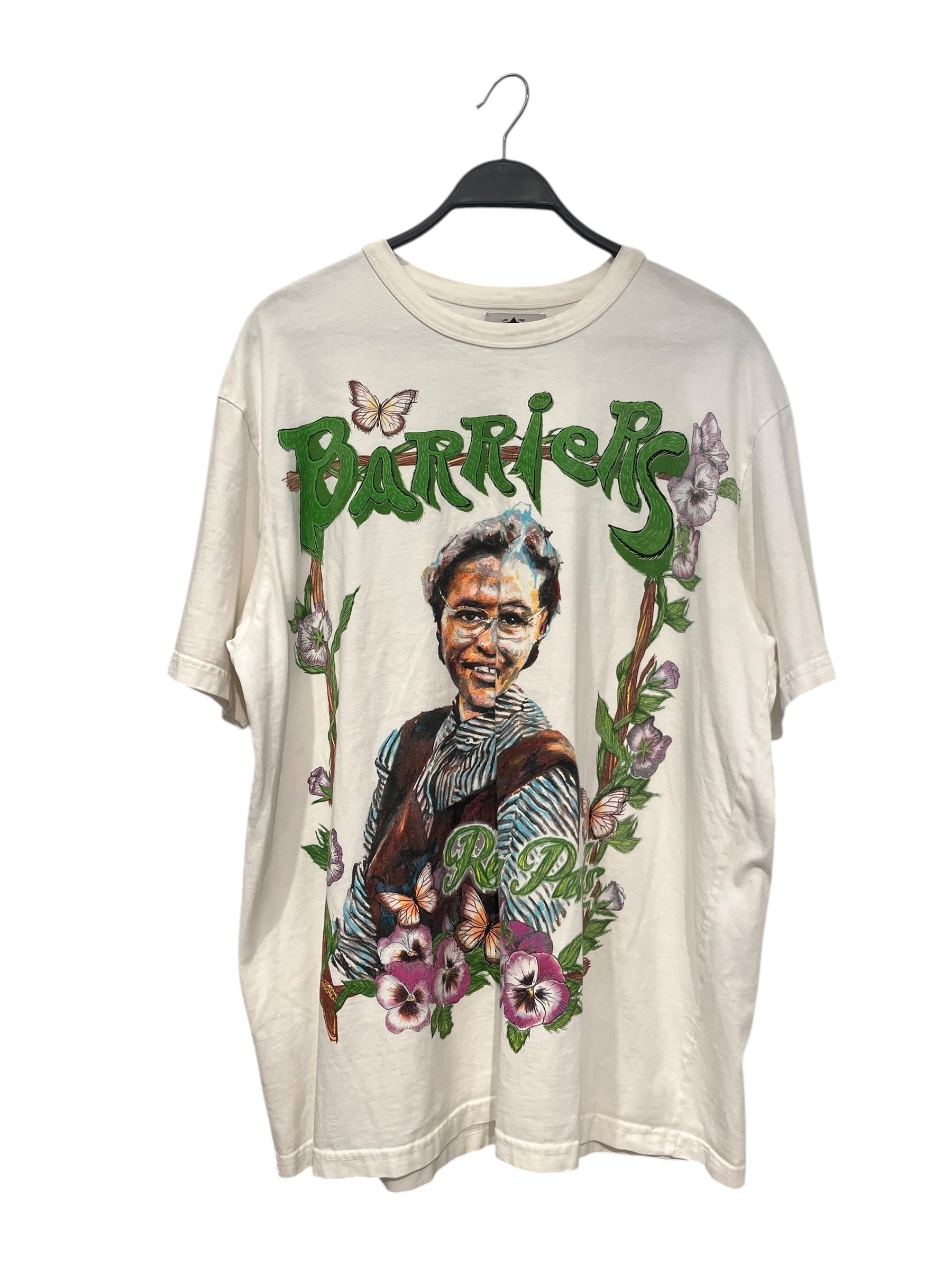 BARRIERS/T-Shirt/XXL/Cotton/WHT/Barriers Rosa Parks t shirt view 1