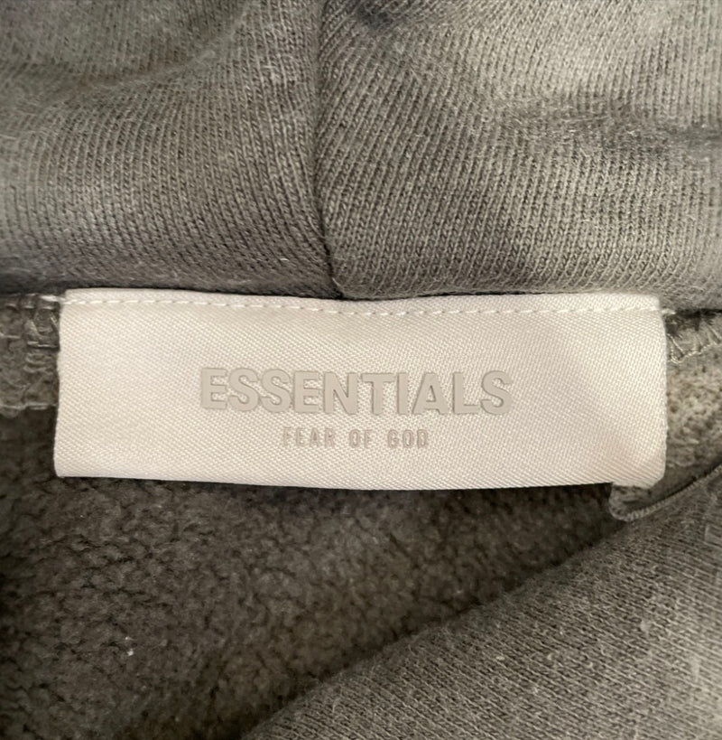 FEAR OF GOD/Hoodie/XL/Cotton/GRY/Oversize/CHEST FULL LOGO