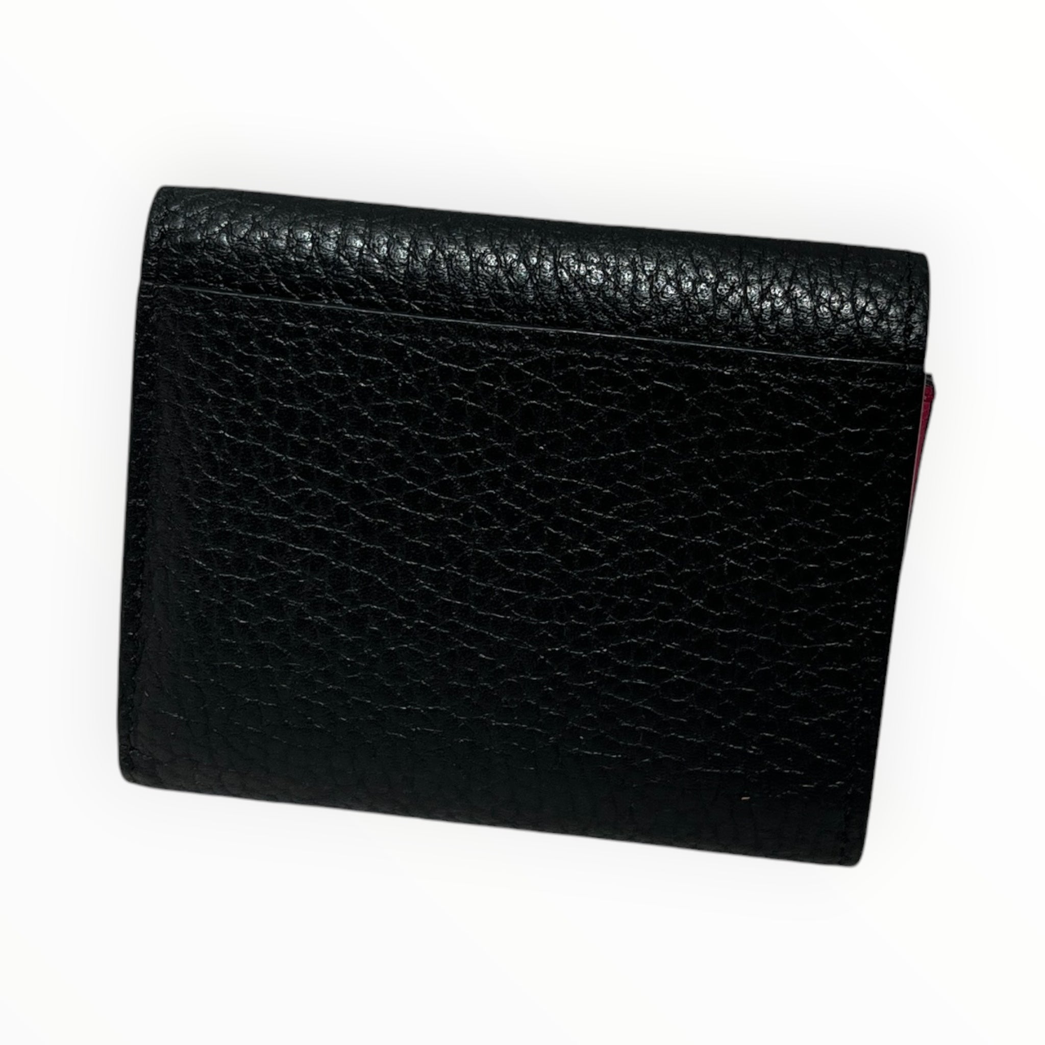 LOUIS VUITTON/Wallet/Leather/BLK/M's/BLK/GLD LOGO CLASP view 2