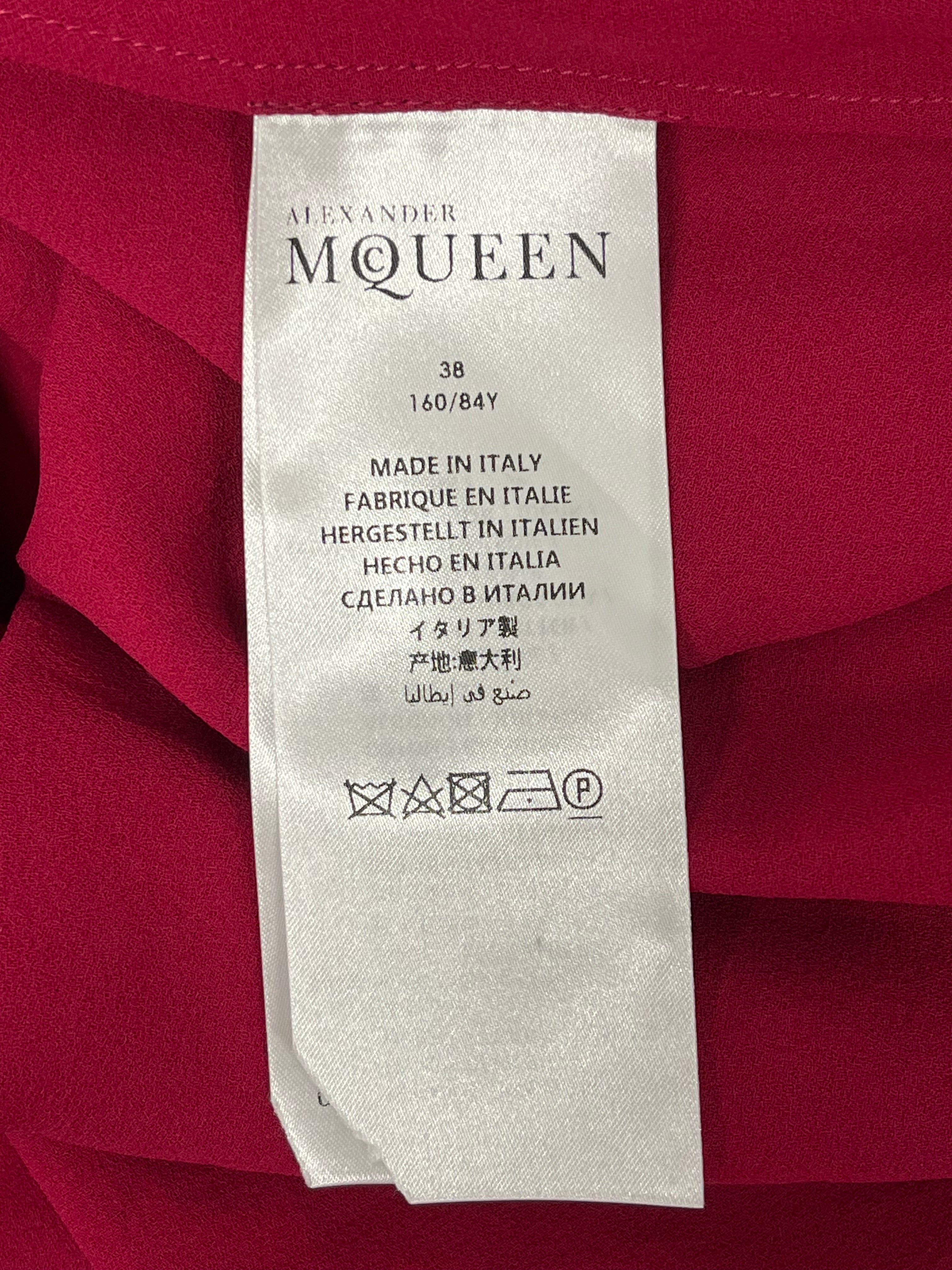 Alexander McQueen/SL Blouse/38/Silk/PNK/THREAD BALL SPAGHETTI STRAP view 4