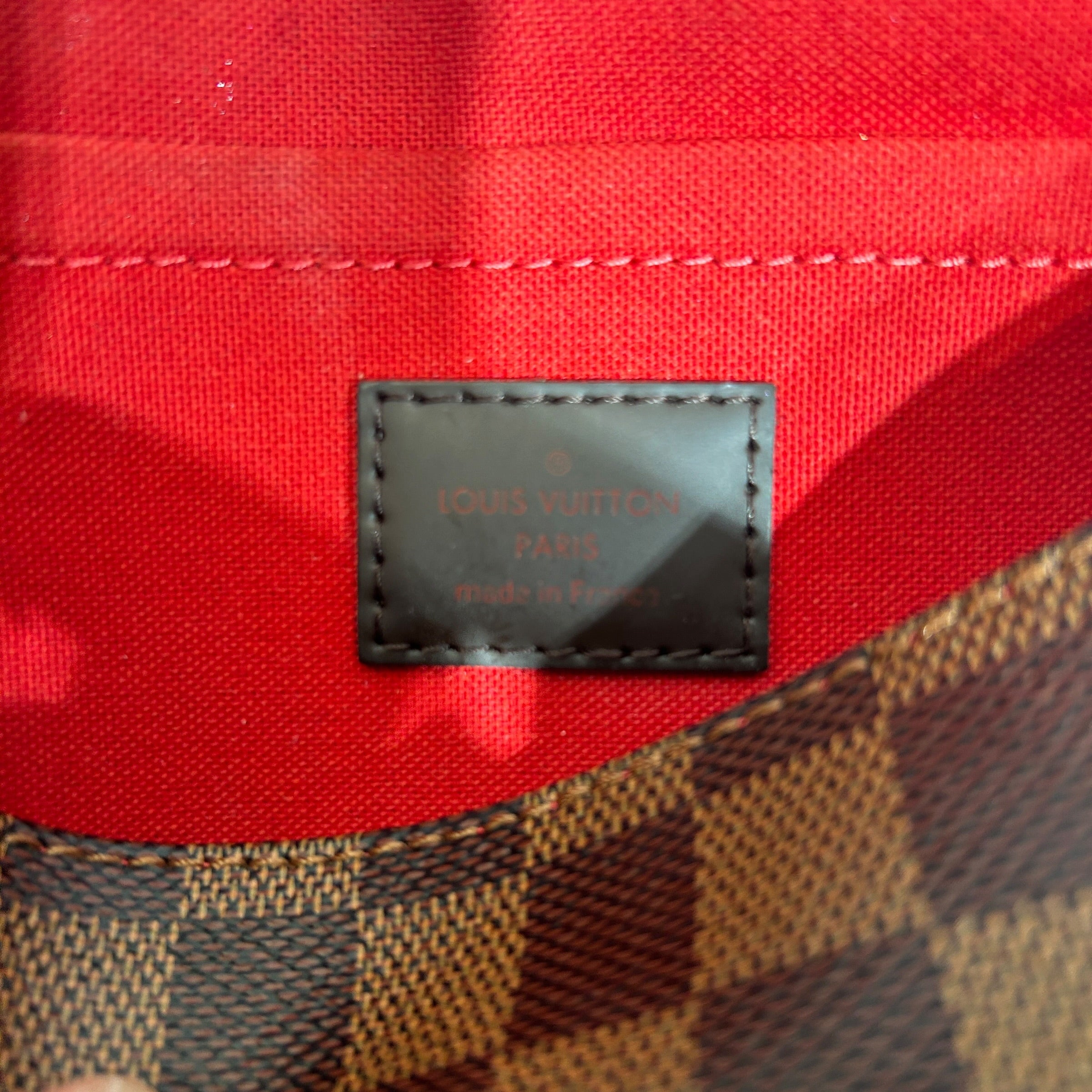 LOUIS VUITTON/Cross Body Bag/Monogram/Leather/BRW/Favorite MM Damier Ebene Bag view 4