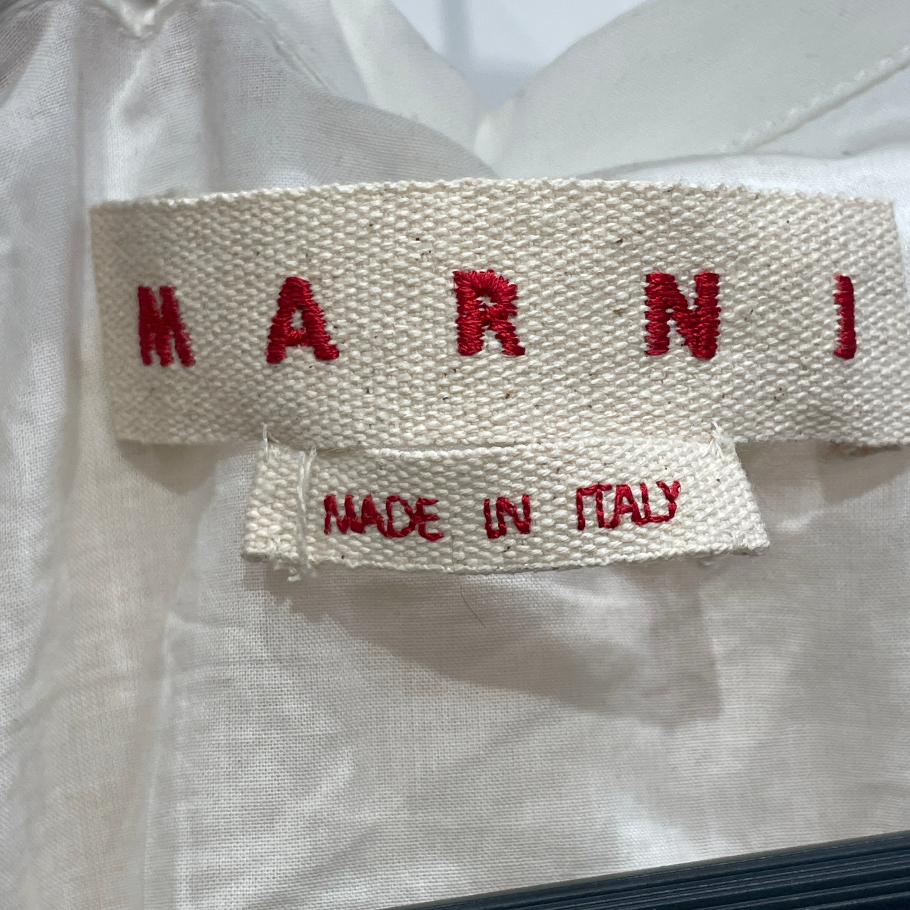 MARNI/Trench Coat/38/Leather/CRM/FLORAL PAINT view 3