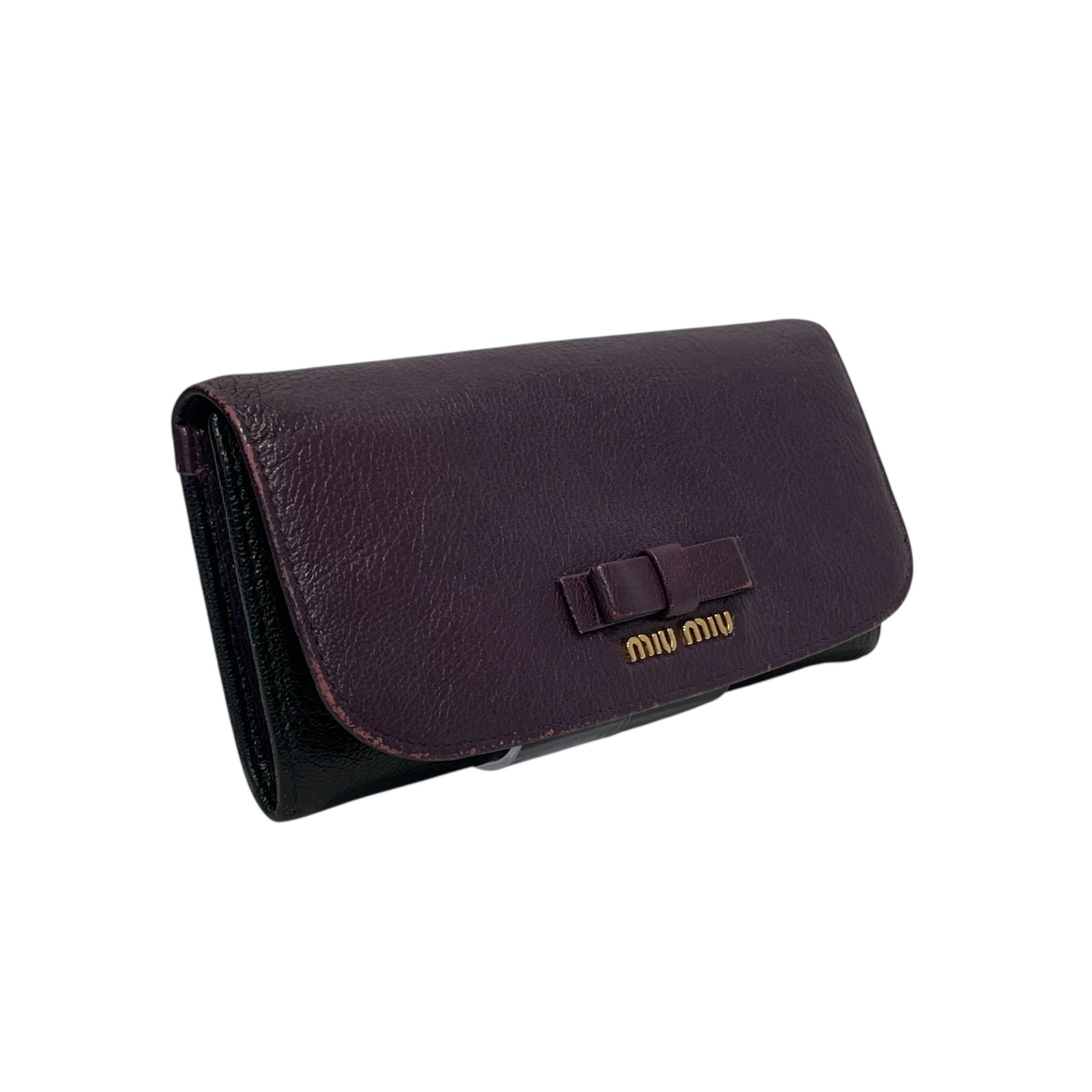 MIU MIU/Bag/Leather/PPL/LONG WALLET view 3