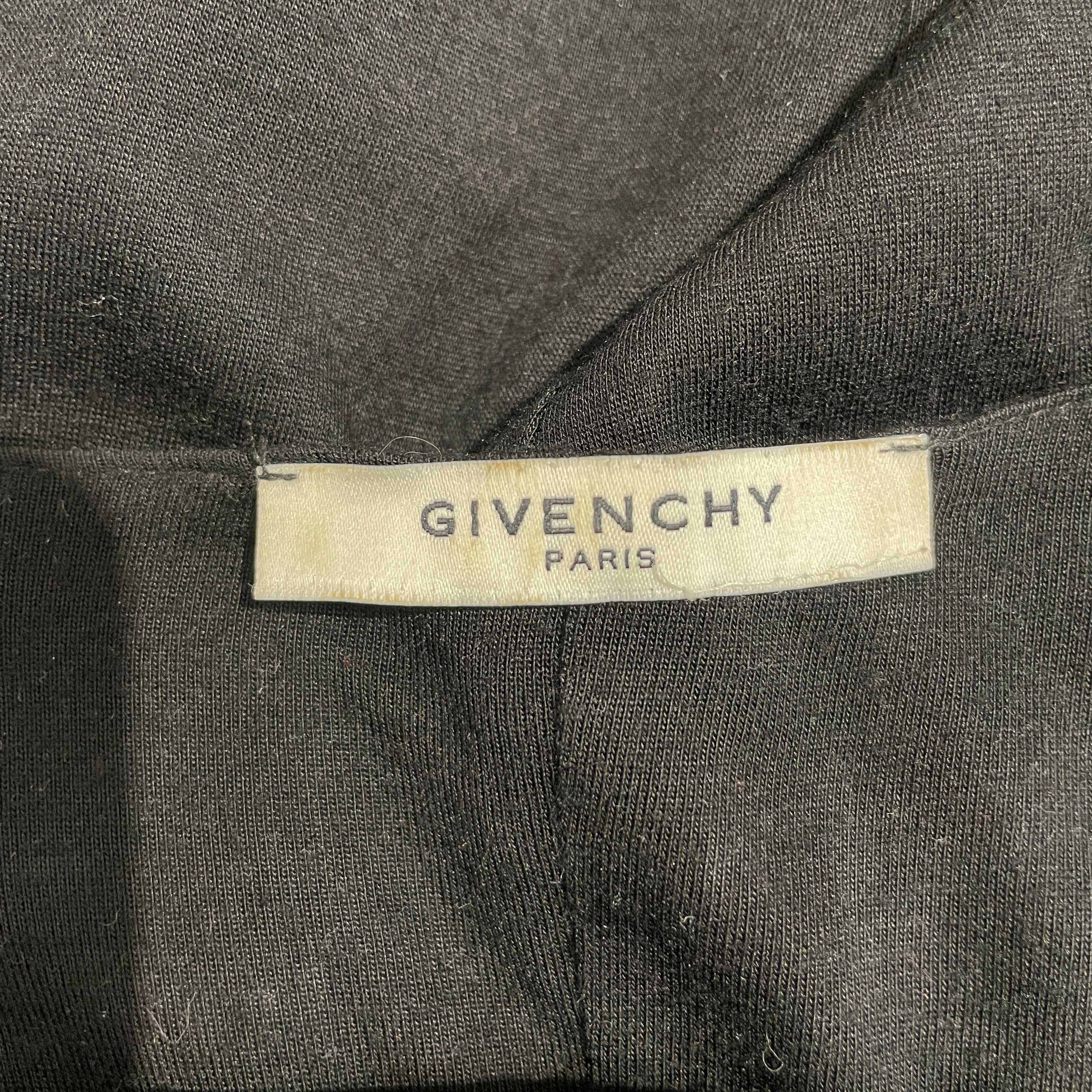 GIVENCHY/LS Dress/Cotton/BLK/TISCI ERA SNAP TIES view 3