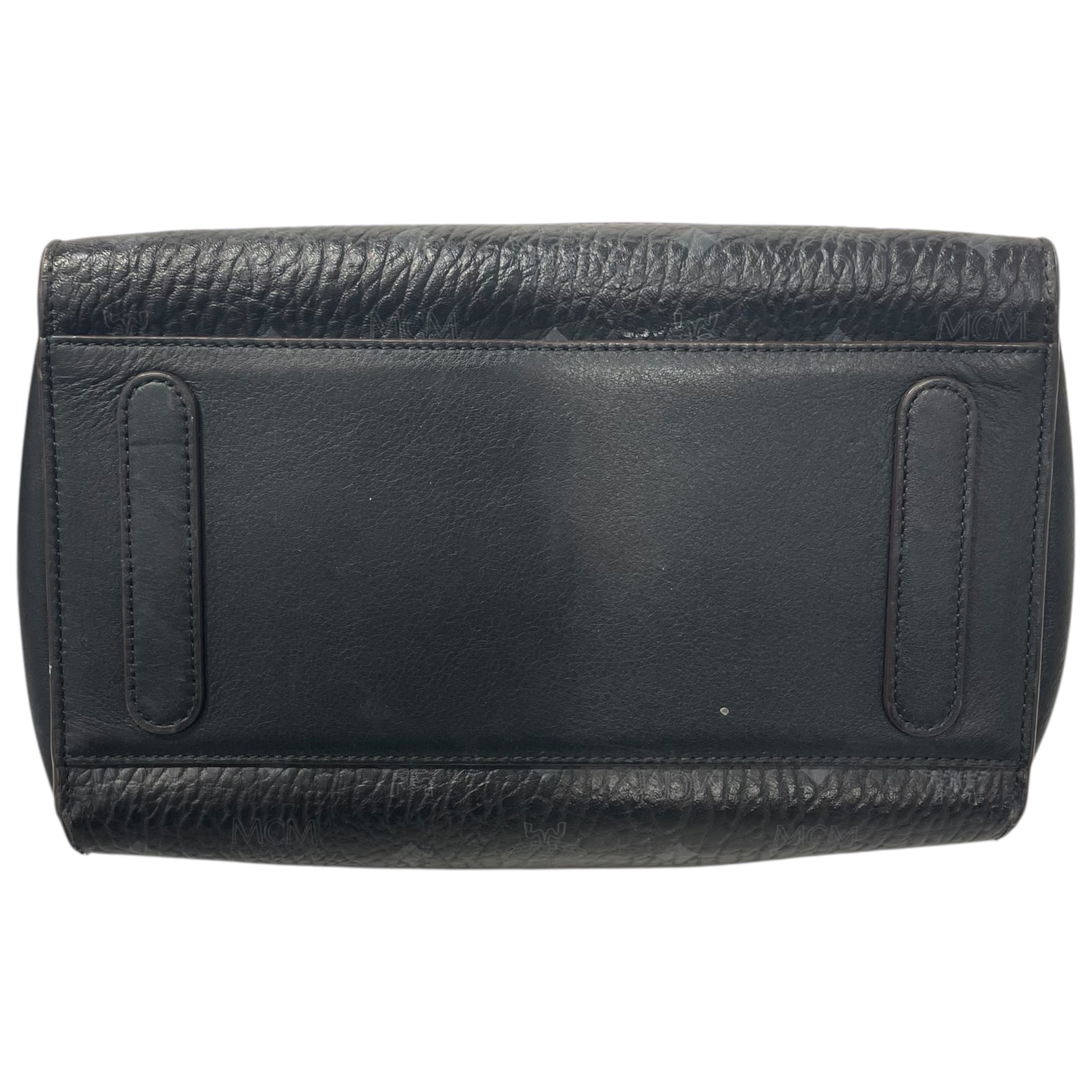 MCM/Cross Body Bag/M/Monogram/Leather/BLK/BLACK MCM MONOGRAM BAG view 6