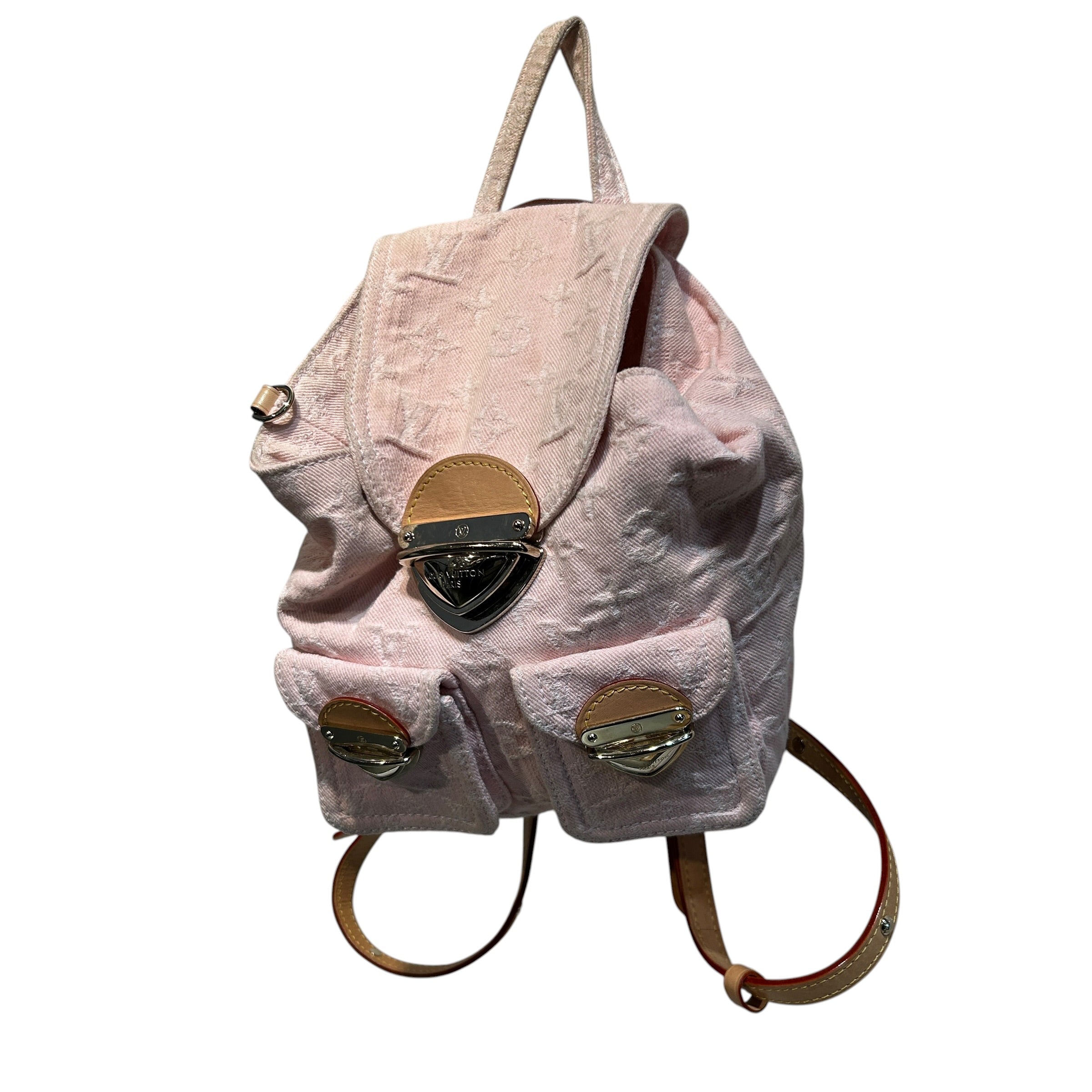 LOUIS VUITTON/Backpack/Monogram/PNK/Denim Venice view 6