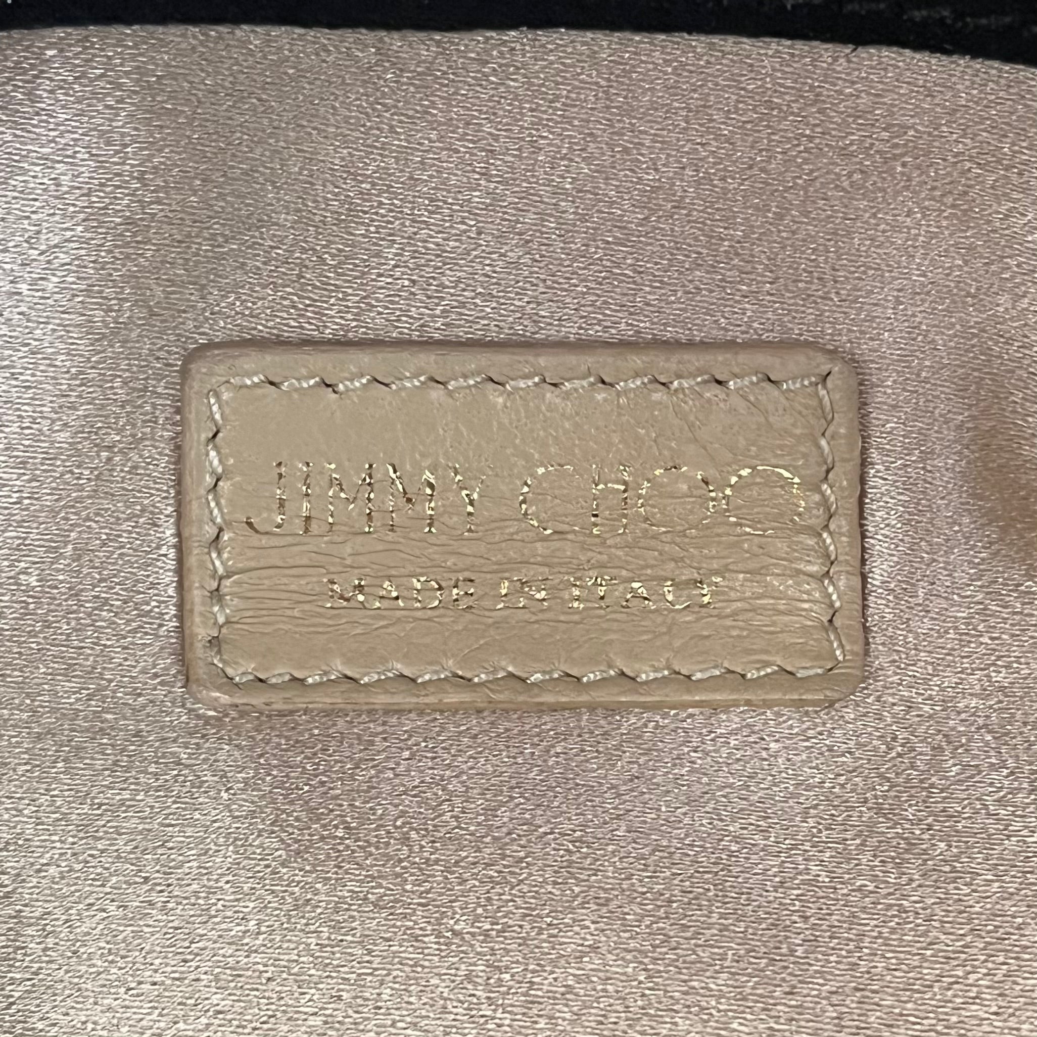 JIMMY CHOO/Clutch Bag/Suede/BLK/Chandra view 6