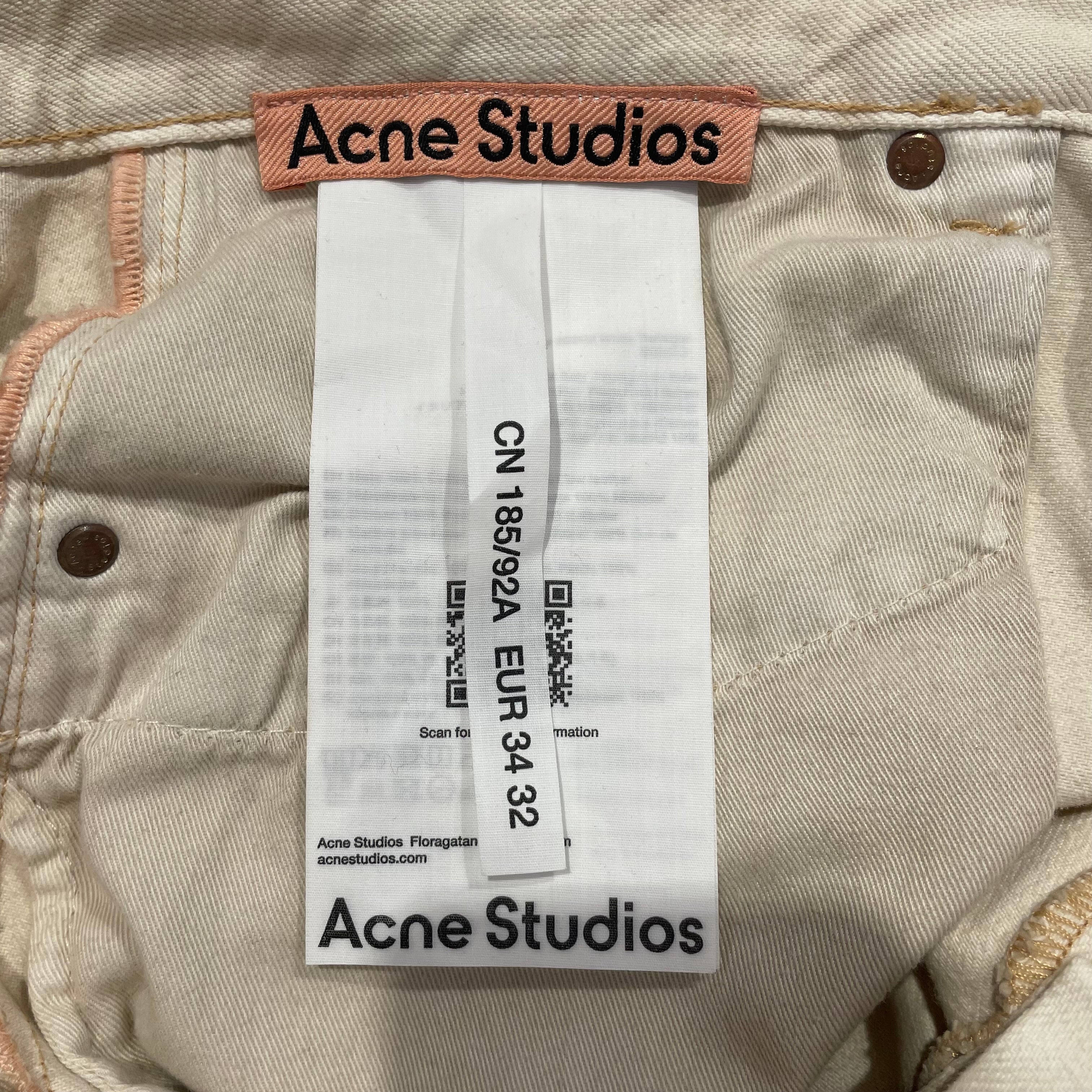 Acne Studios/SS Shirt/50/Denim/IDG/MENDED DENIM SHIRT view 3