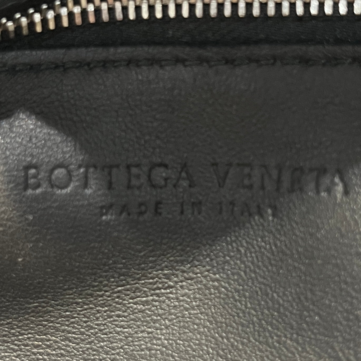 BOTTEGA VENETA/Cross Body Bag/Leather/BLK/CASETTE BAG/ WOVEN view 4