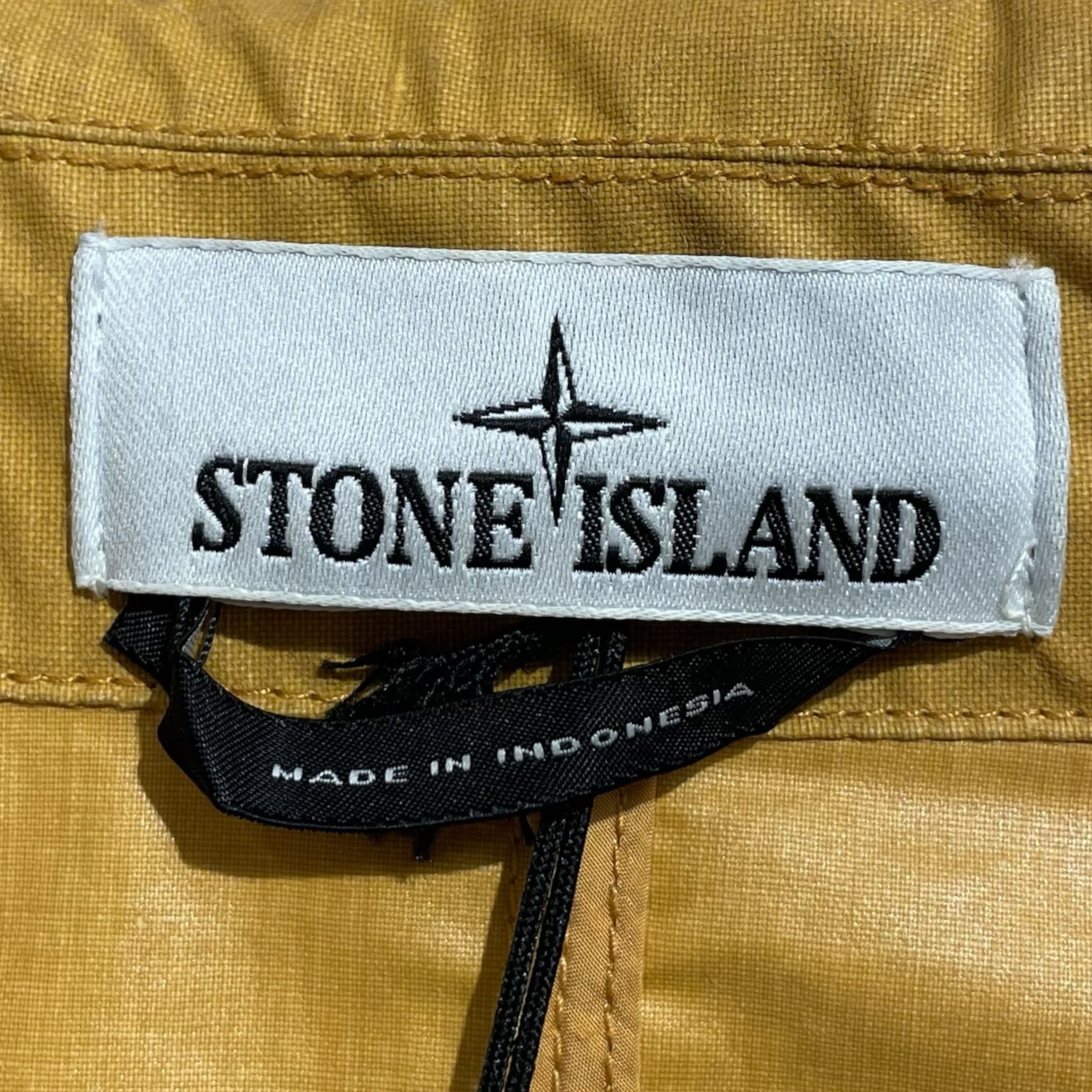 STONE ISLAND/Mountain Parka/M/Nylon/YEL/waxed view 4