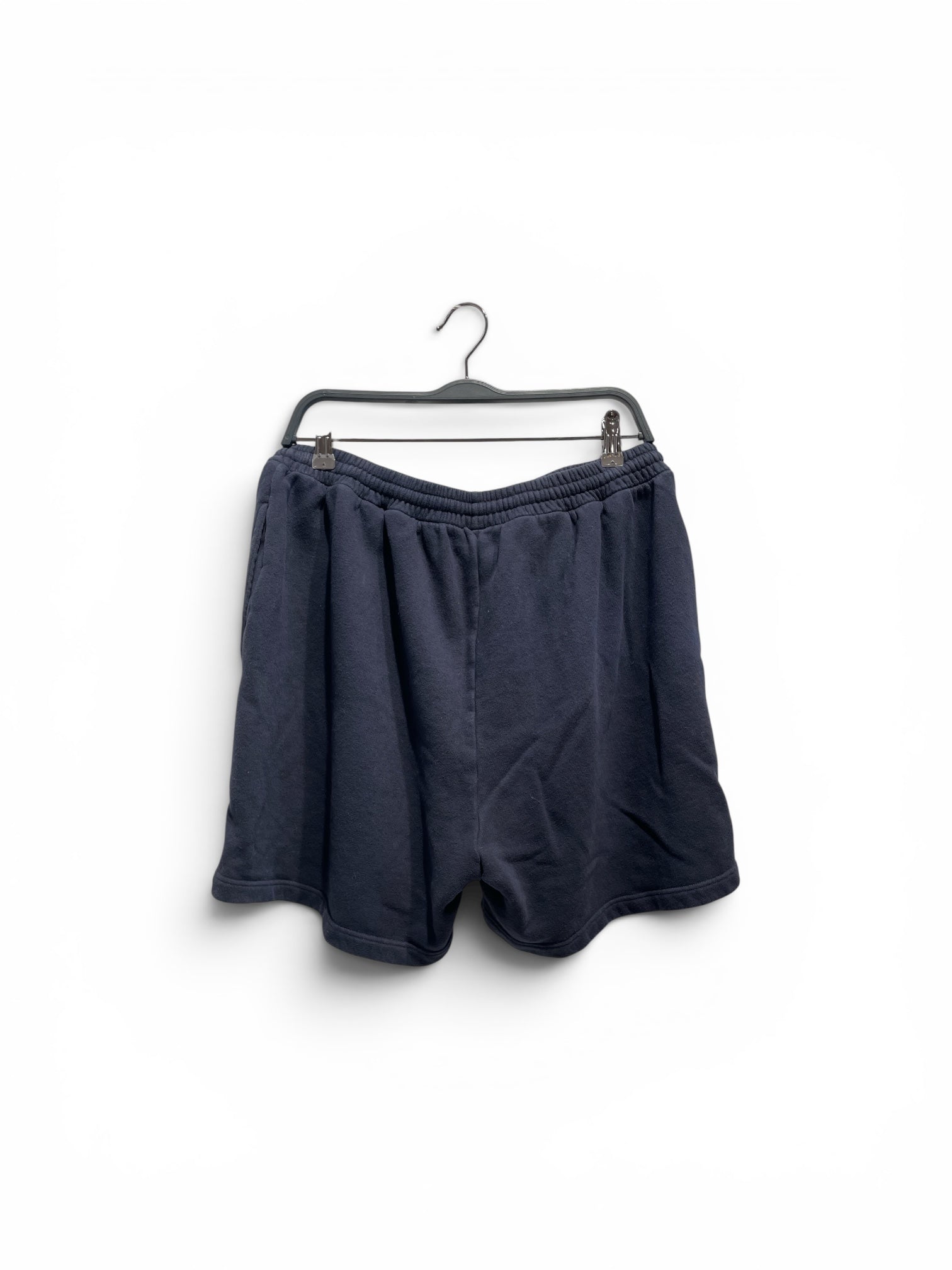 BALENCIAGA/Shorts/M/Cotton/NVY/Graphic/EMBROIDED CREST LOGO view 2